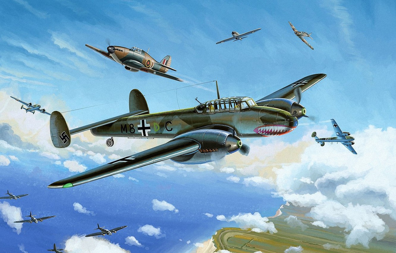 Messerschmitt Bf 110 Wallpapers