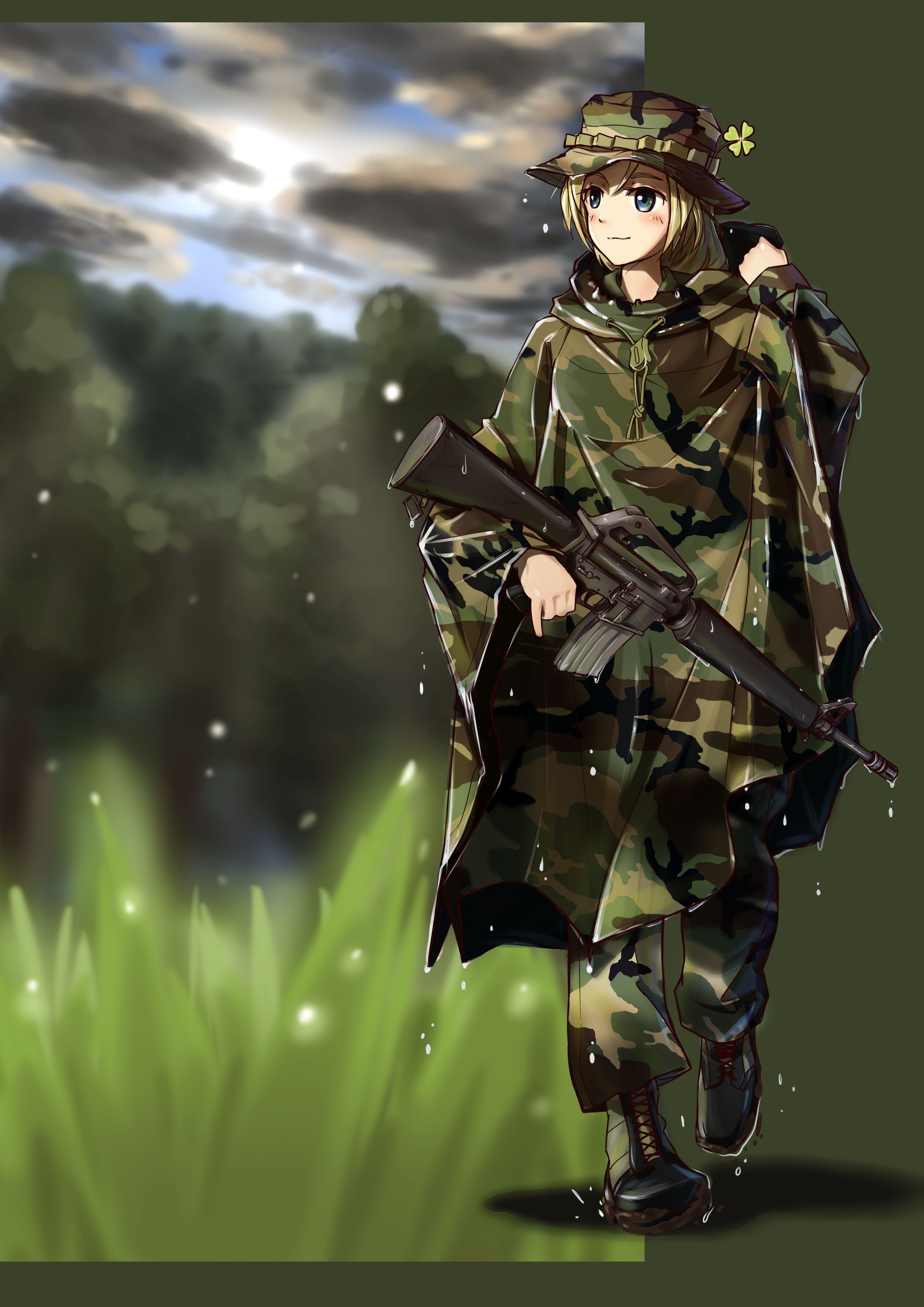 Military Uniform Girl Anime Wallpapers