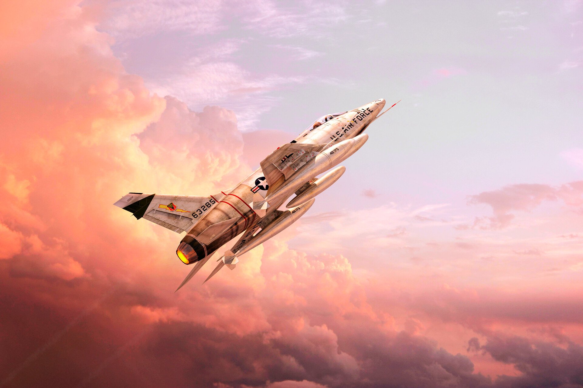 North American F-100 Super Sabre Wallpapers