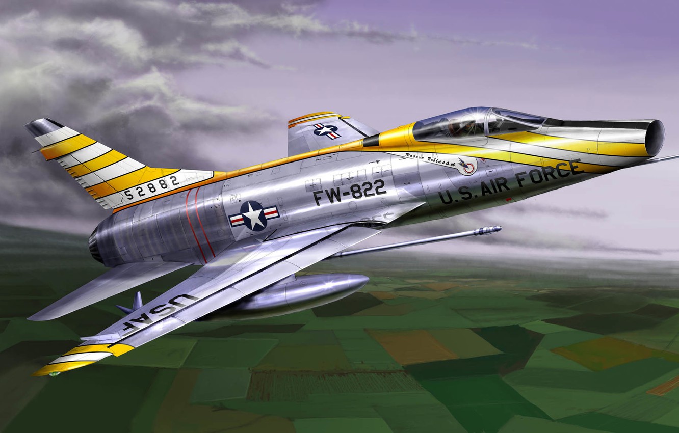 North American F-100 Super Sabre Wallpapers