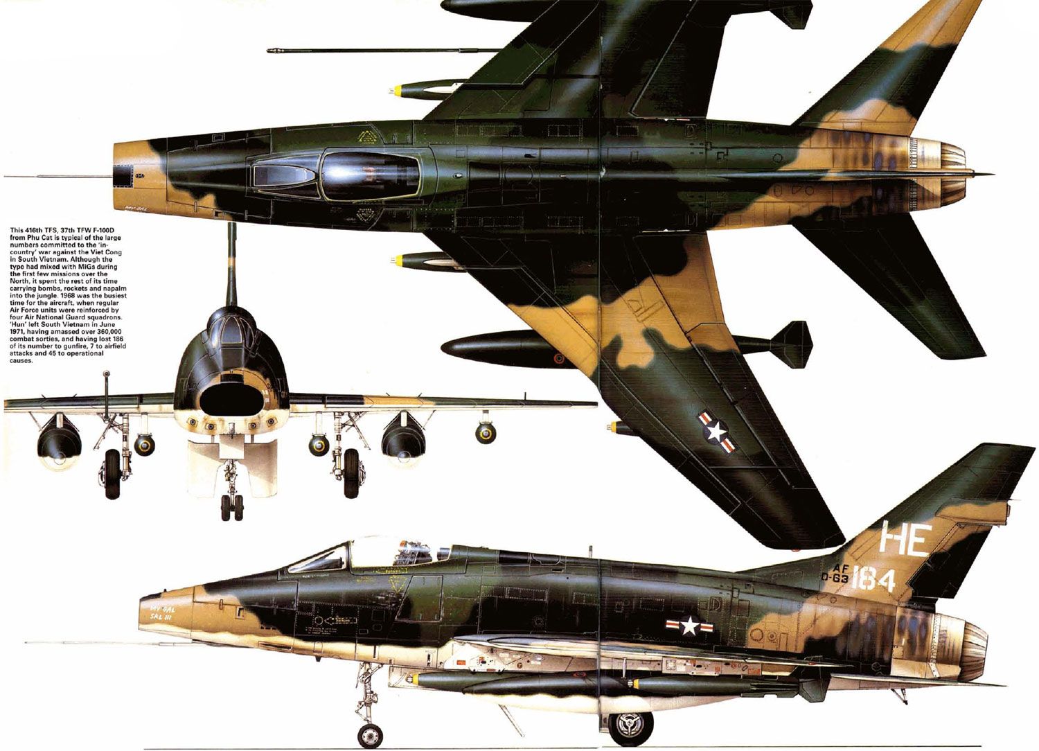 North American F-100 Super Sabre Wallpapers