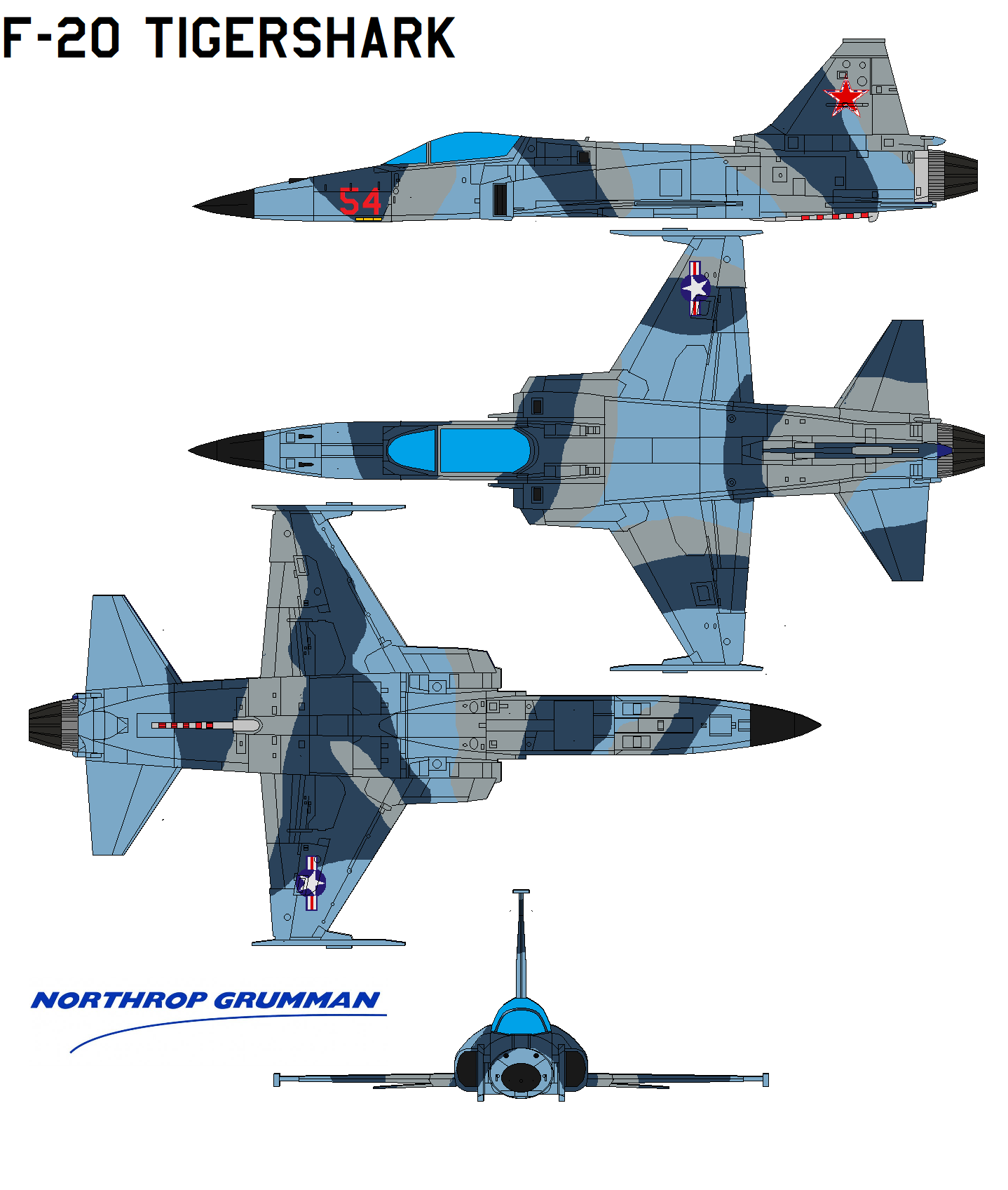 Northrop F-20 Tigershark Wallpapers