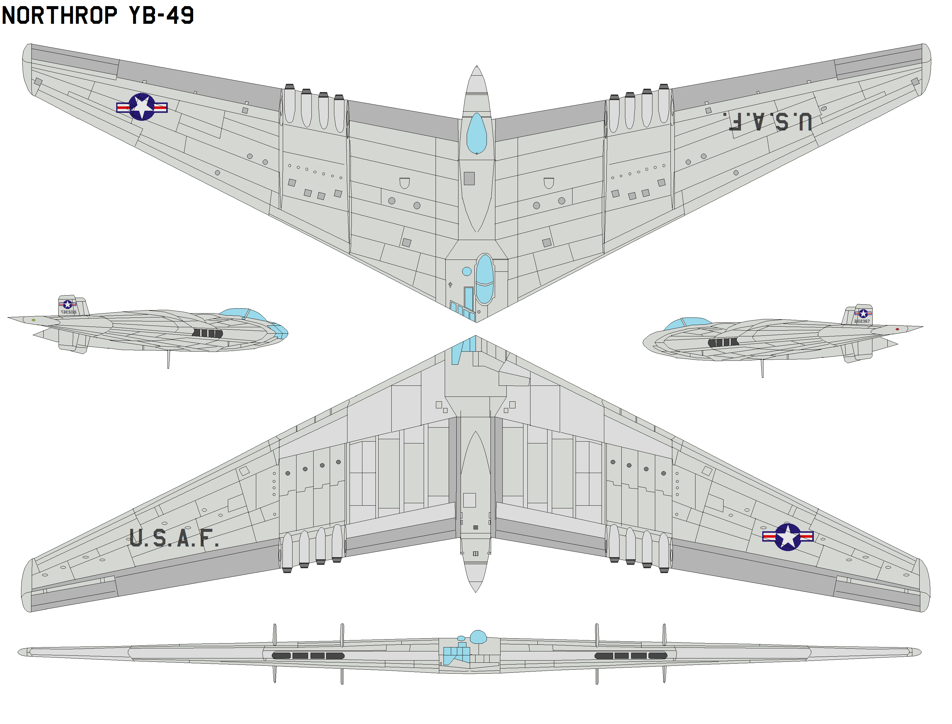 Northrop Yb-35 Wallpapers