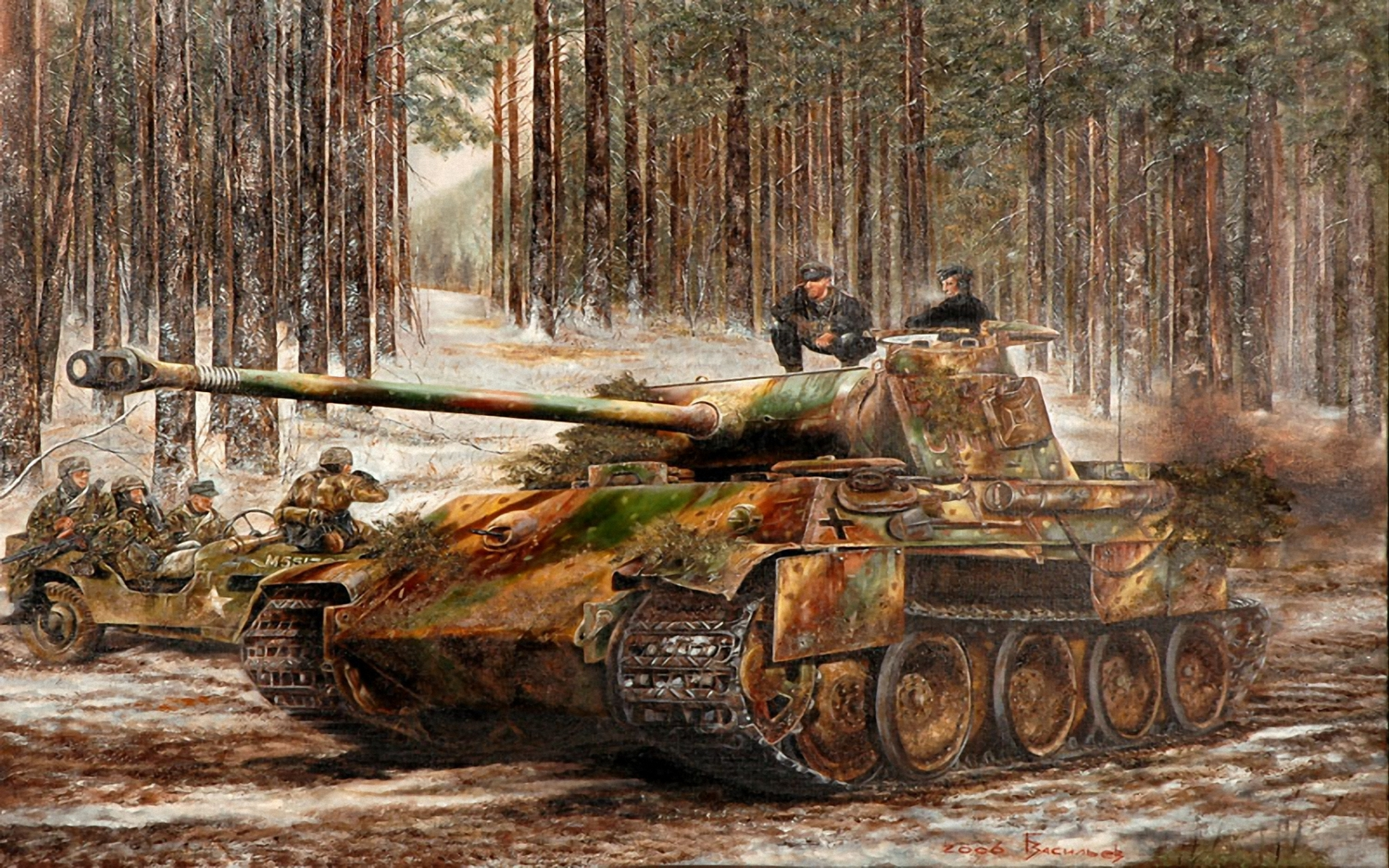 Panther Tank Wallpapers