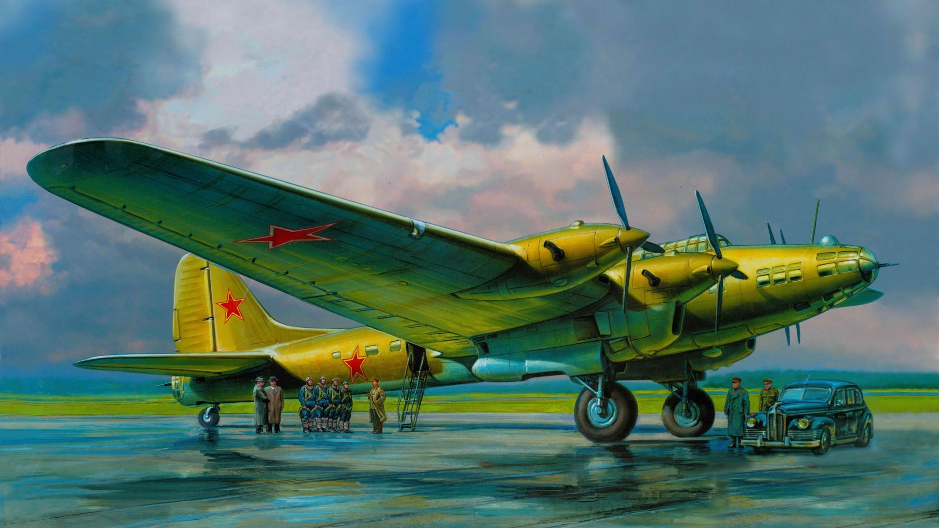 Petlyakov Pe-8 Wallpapers