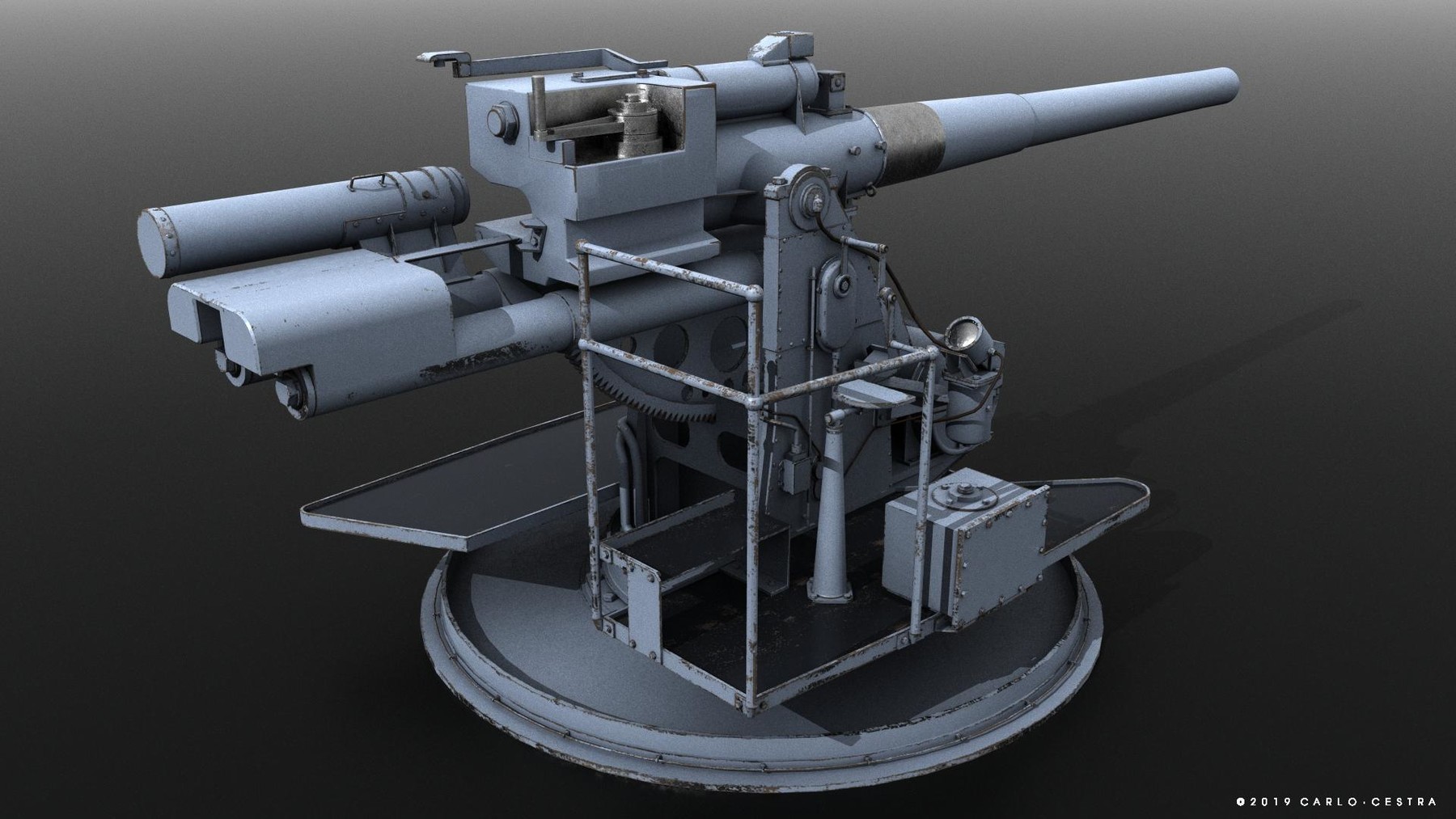 Qf 2-Pounder Naval Gun Wallpapers