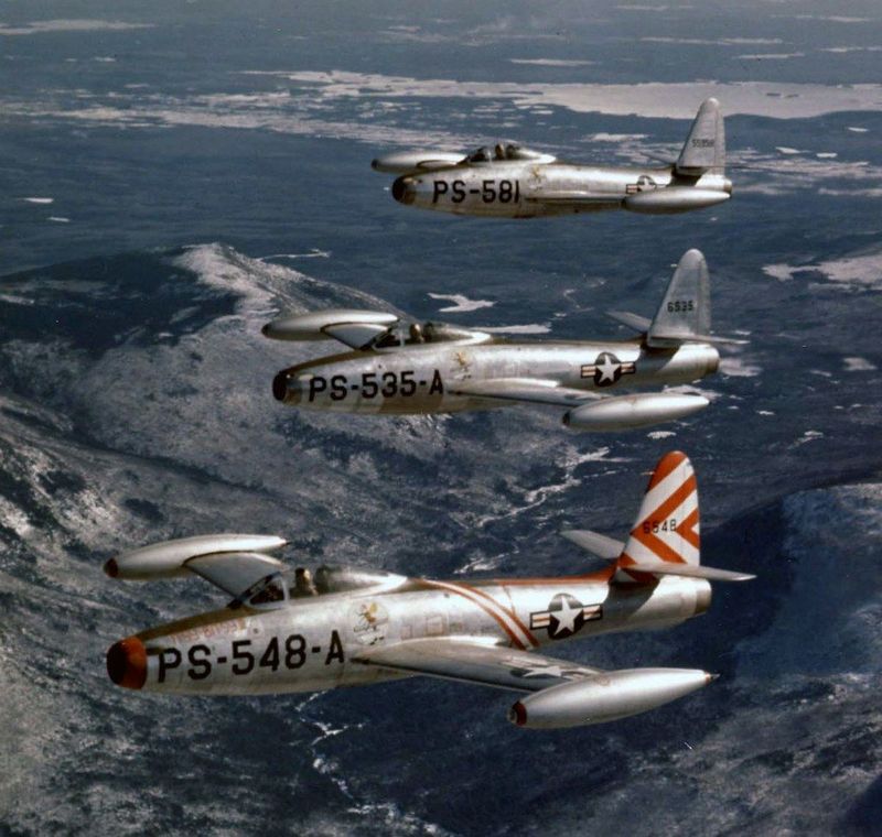 Republic F-84 Thunderjet Wallpapers