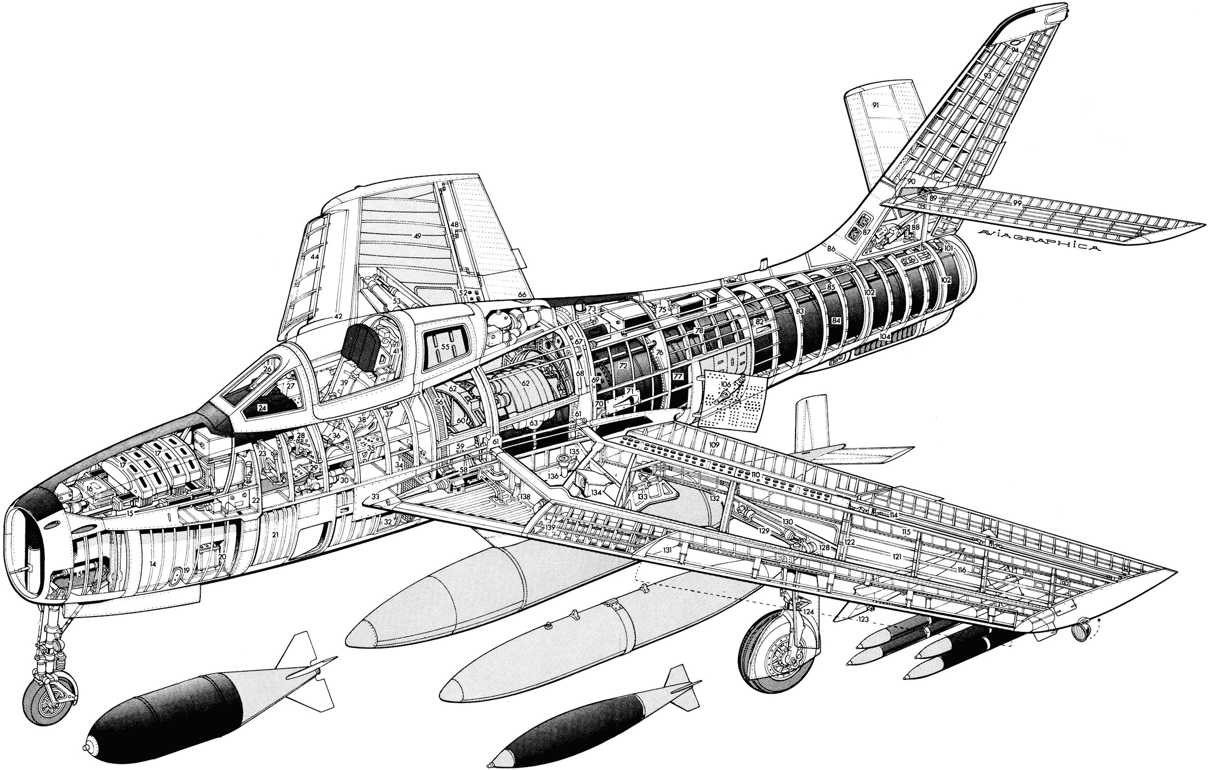 Republic F-84F Thunderstreak Wallpapers