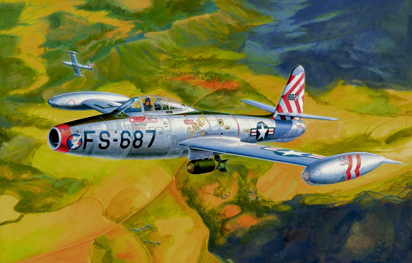 Republic F-84F Thunderstreak Wallpapers