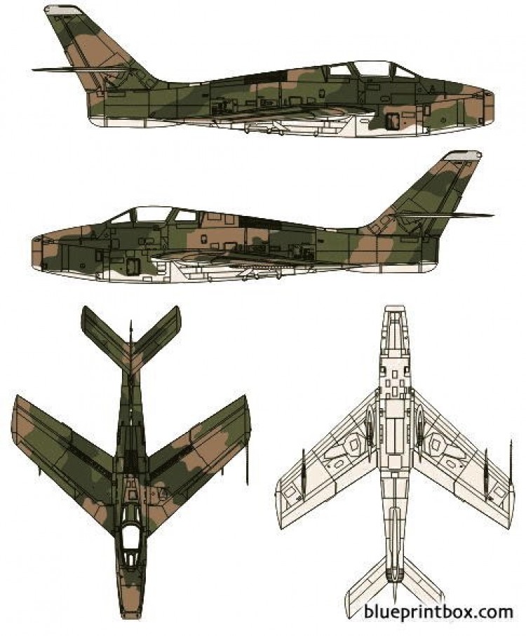 Republic F-84F Thunderstreak Wallpapers