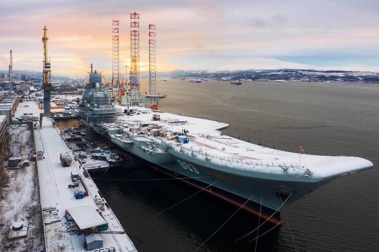 Russian Aircraft Carrier Admiral Kuznetsov Wallpapers