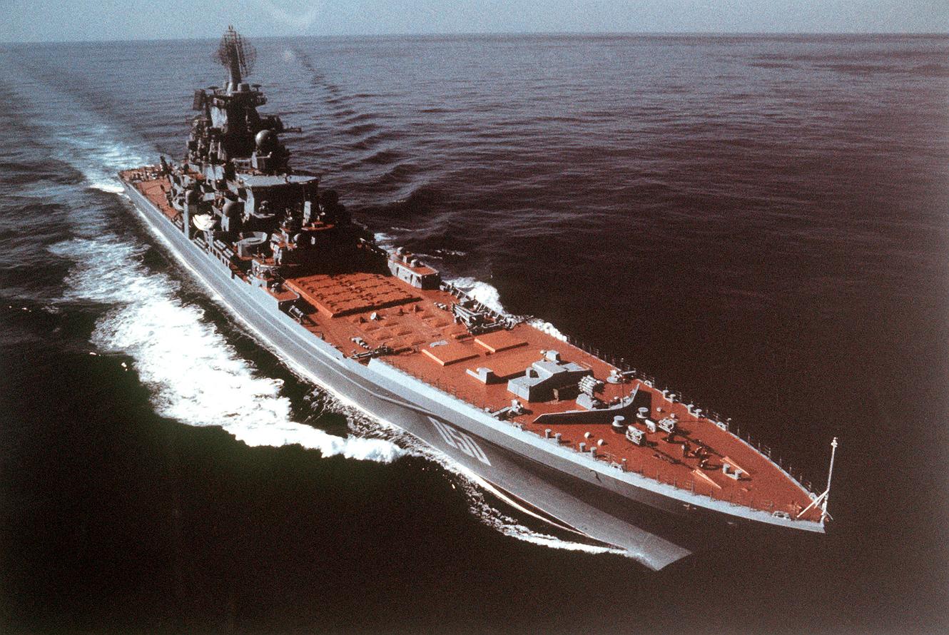 Russian Battlecruiser Petr Velikiy Wallpapers