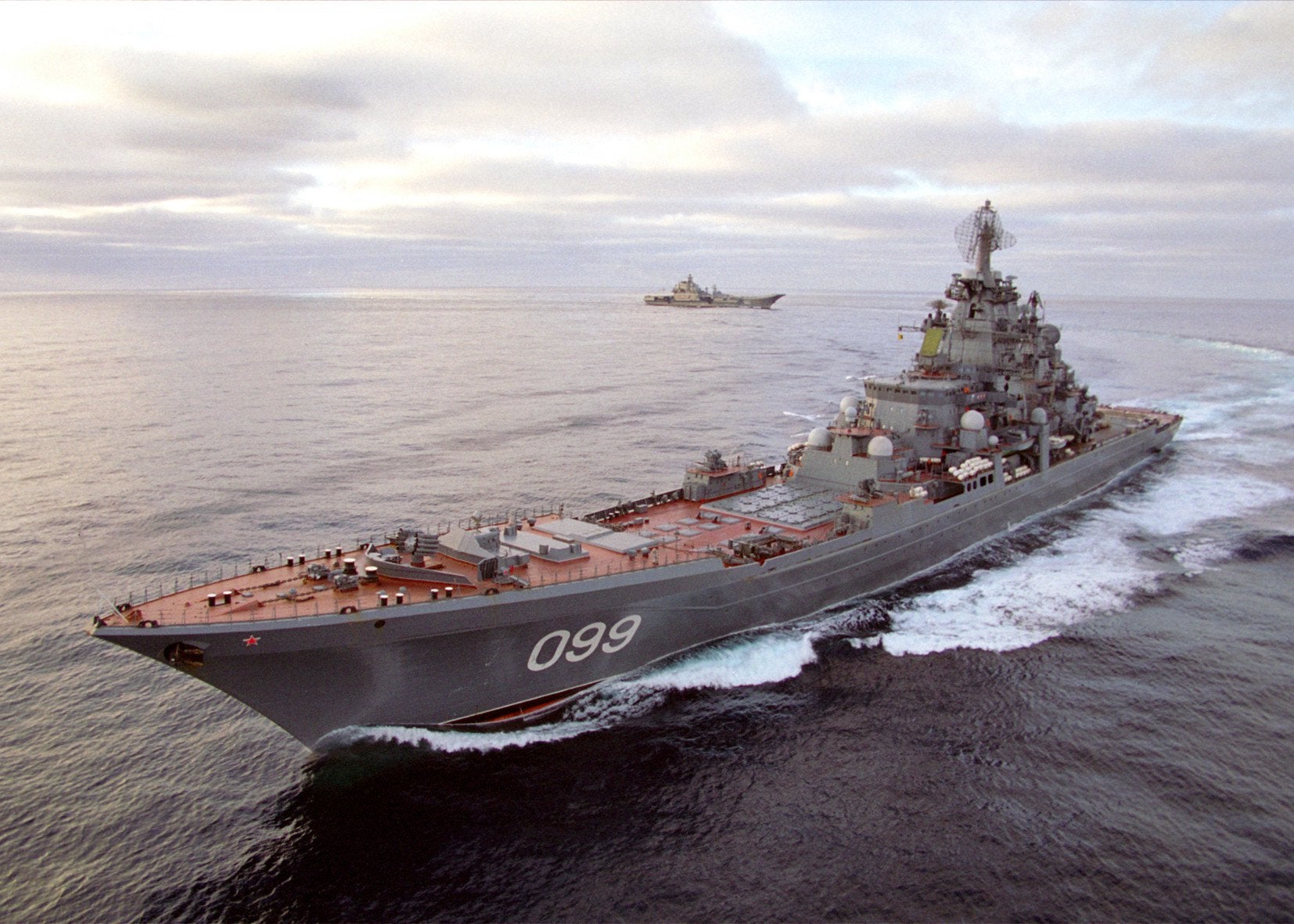 Russian Battlecruiser Pyotr Velikiy Wallpapers