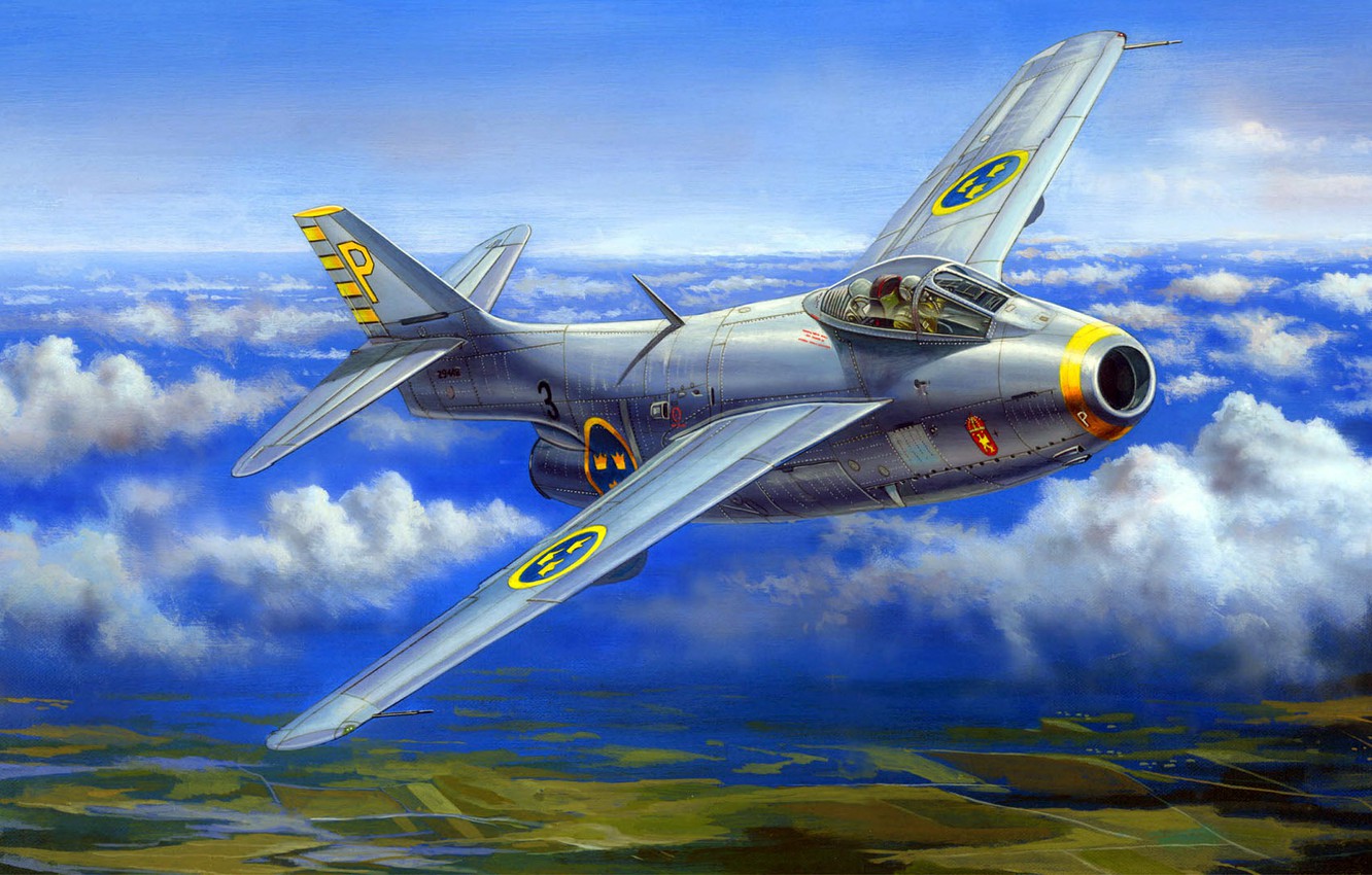 Saab 29 Tunnan Wallpapers