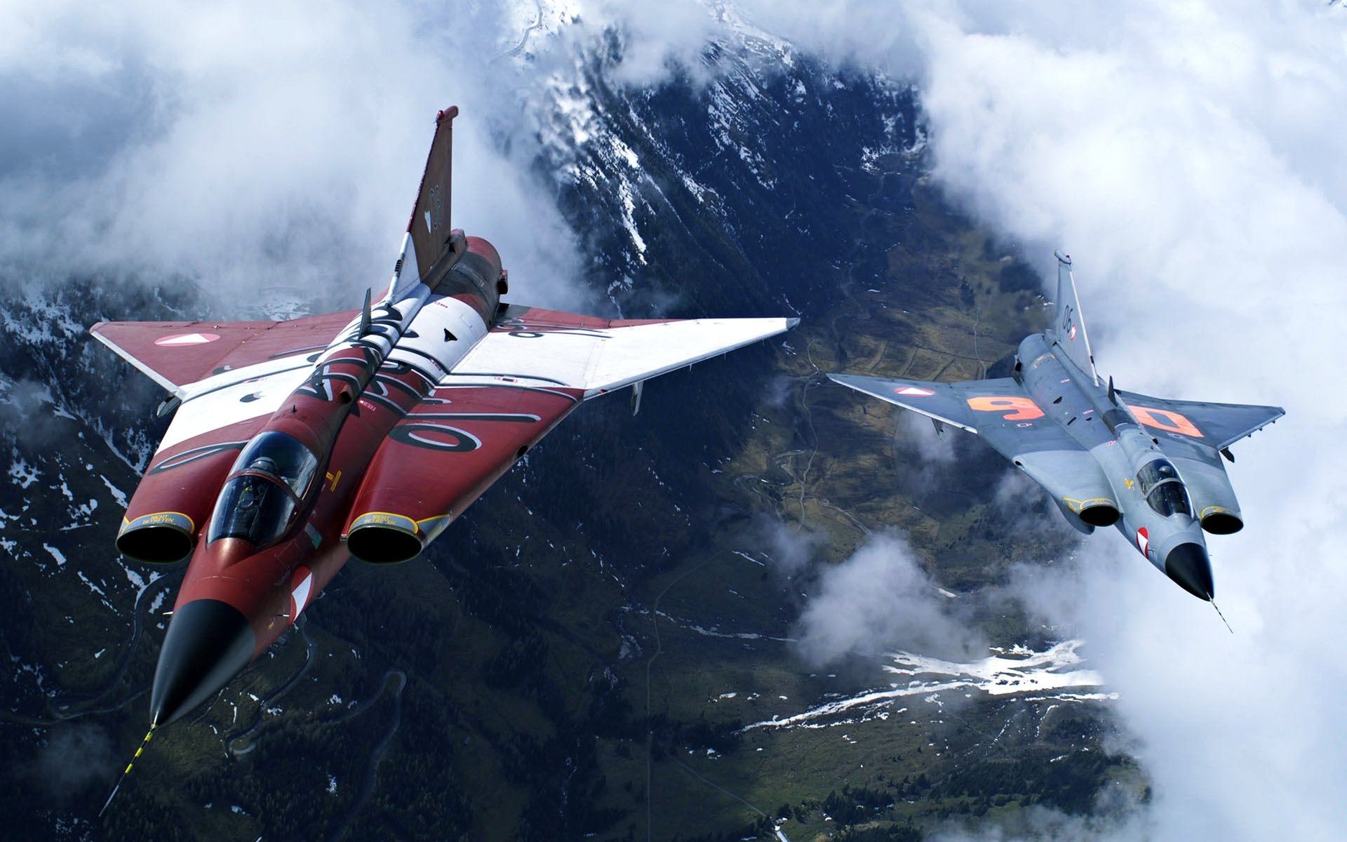 Saab 35 Draken Wallpapers