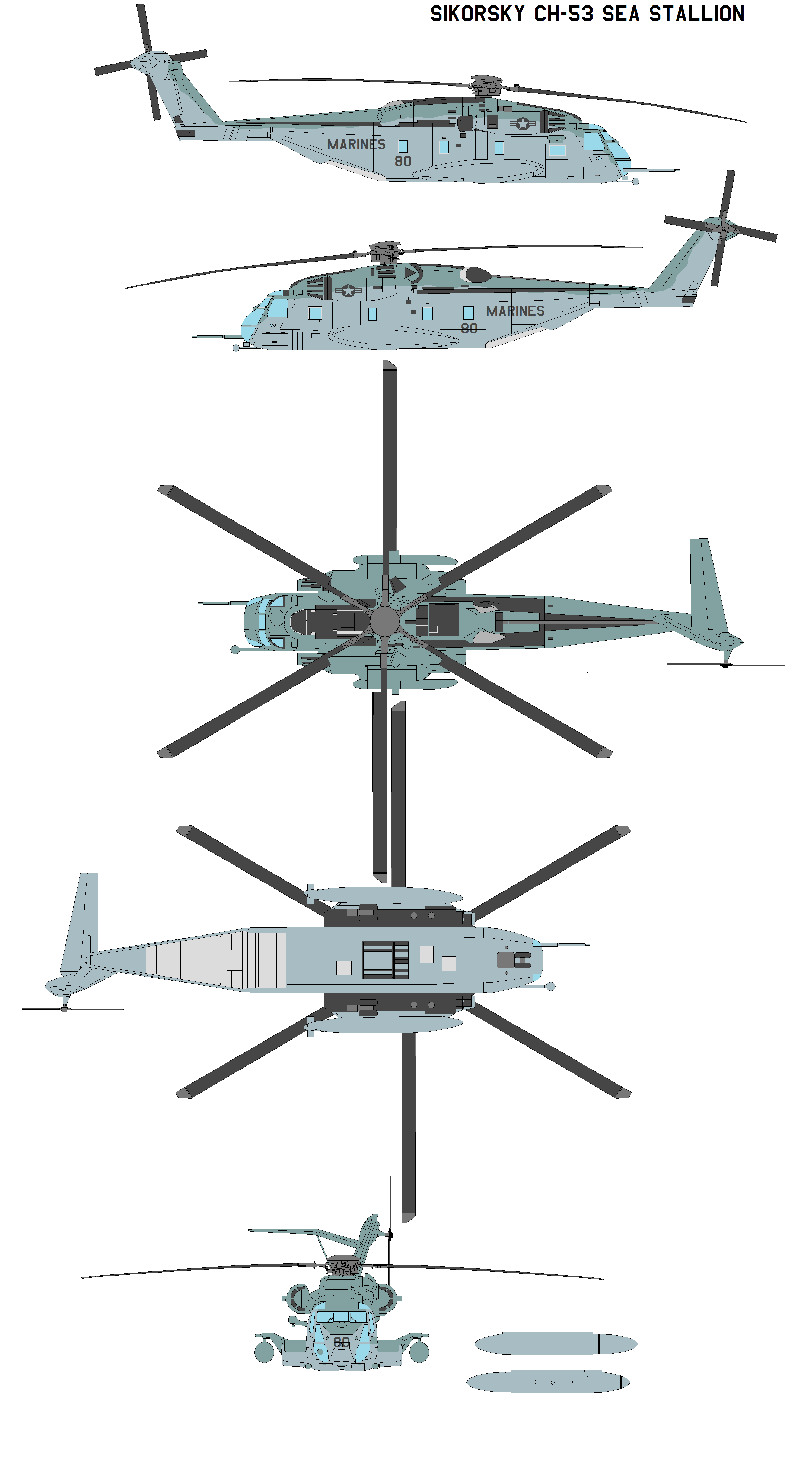 Sikorsky Ch-53 Sea Stallion Wallpapers