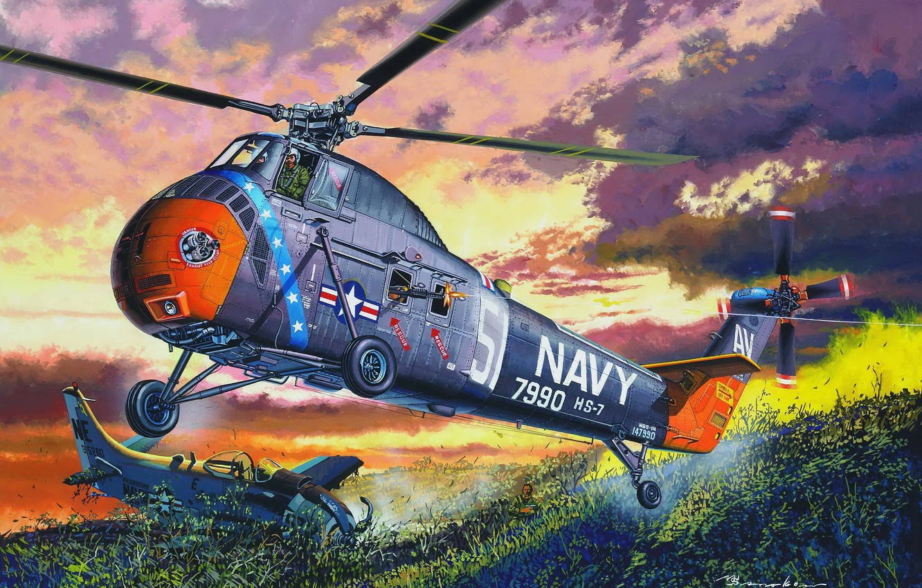 Sikorsky H-34 Wallpapers