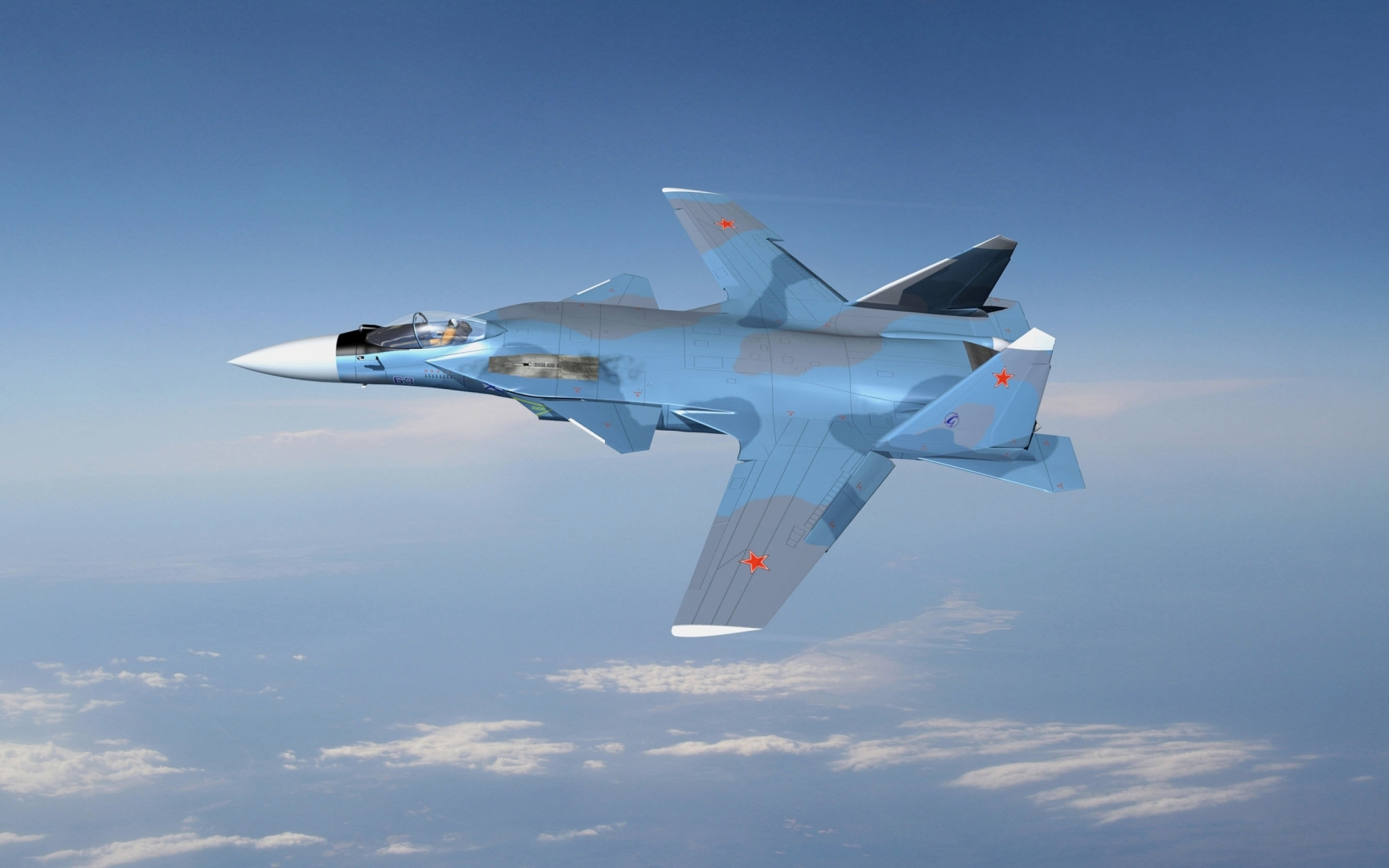 Sukhoi Su-47 Wallpapers