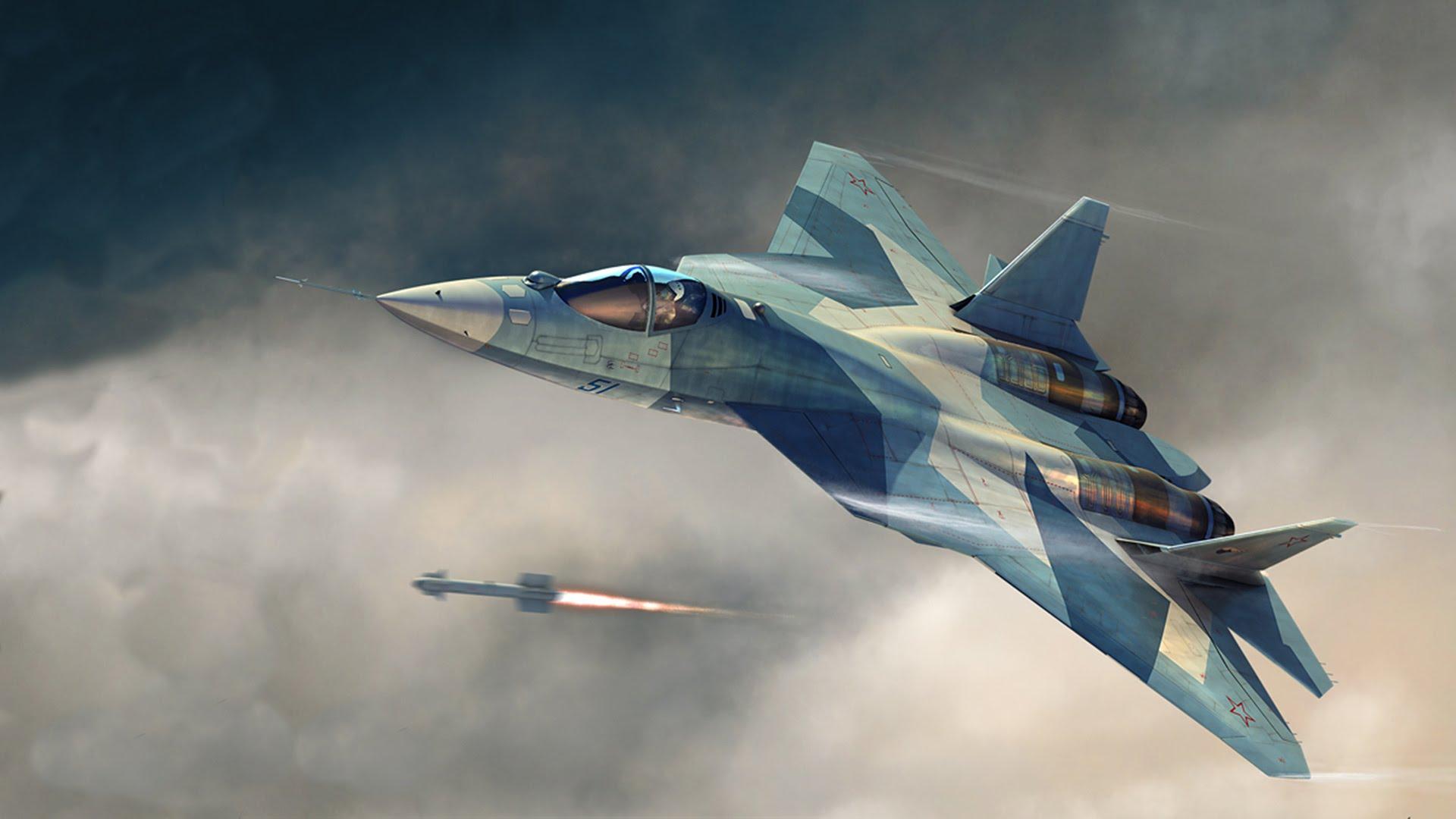 Sukhoi Su-57 Wallpapers