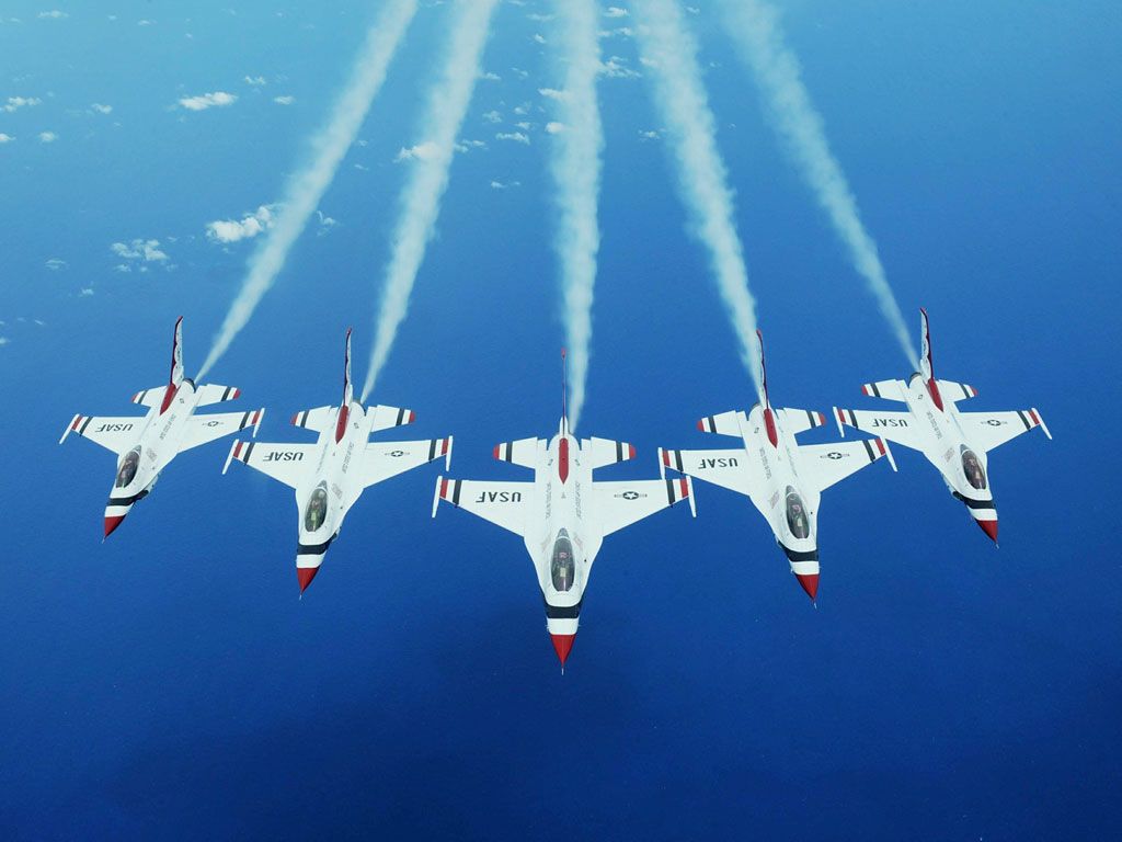 U.S.A.F. Thunderbirds Wallpapers