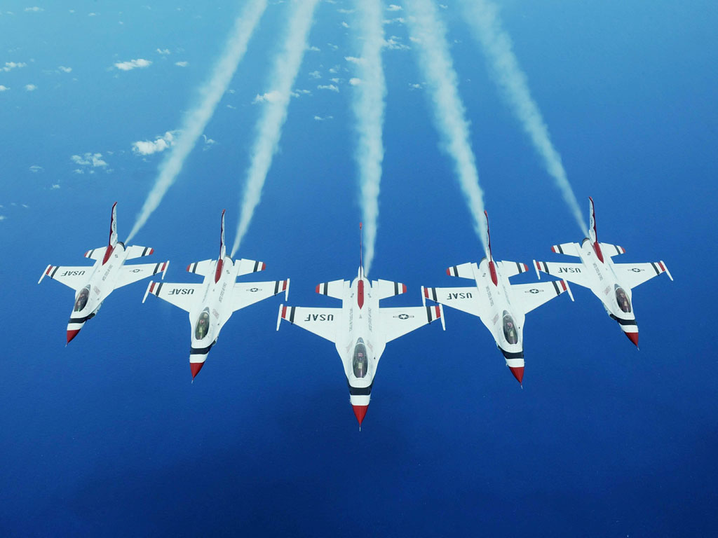 United States Air Force Thunderbirds Wallpapers