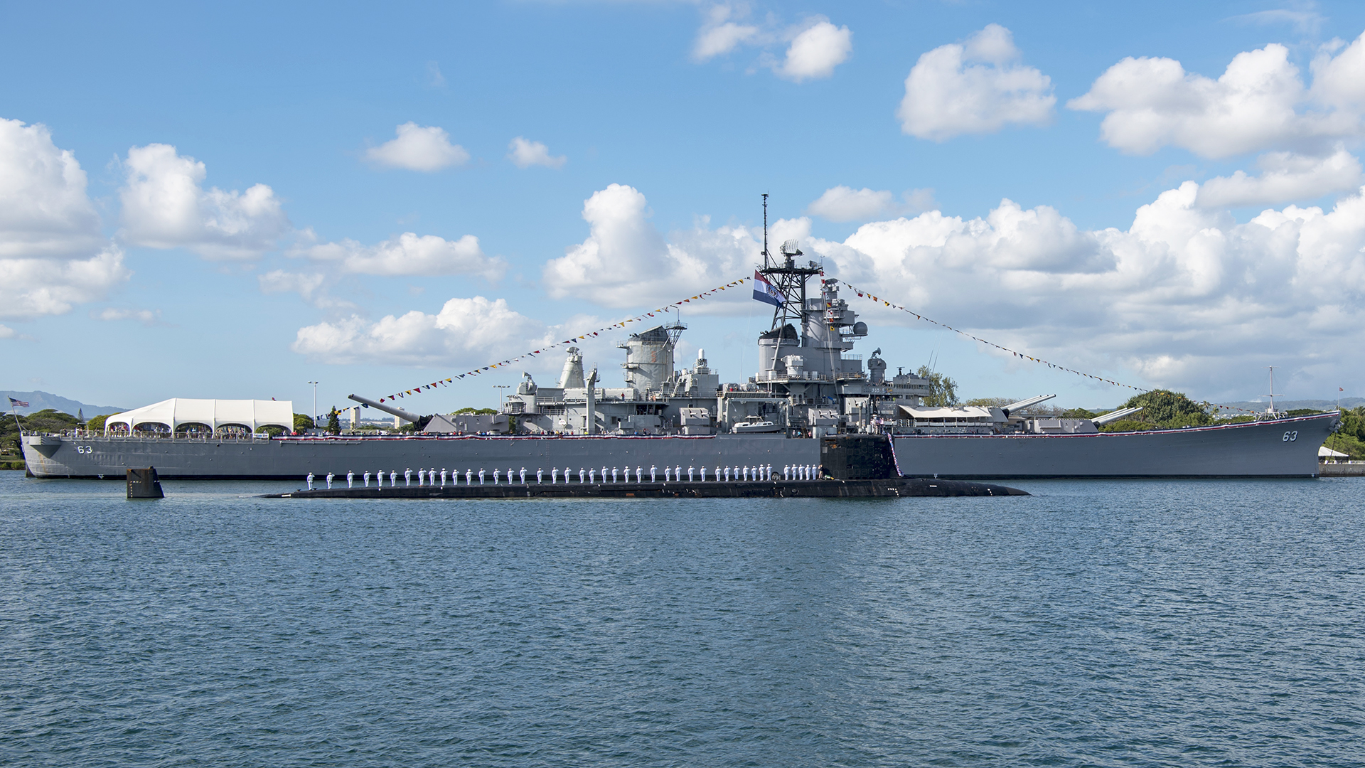 Uss Missouri (Bb-63) Wallpapers