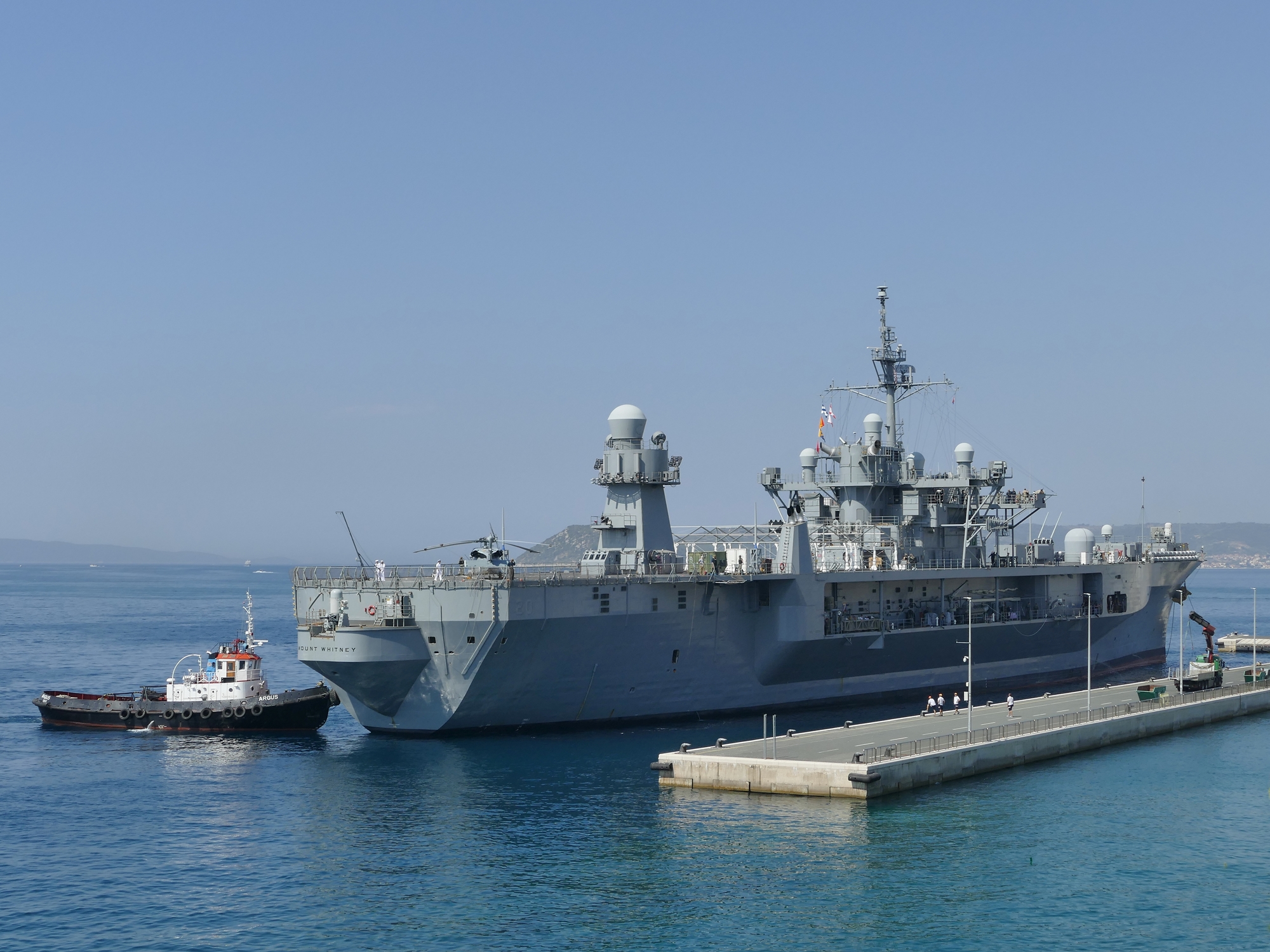 Uss Mount Whitney (Lcc-20) Wallpapers