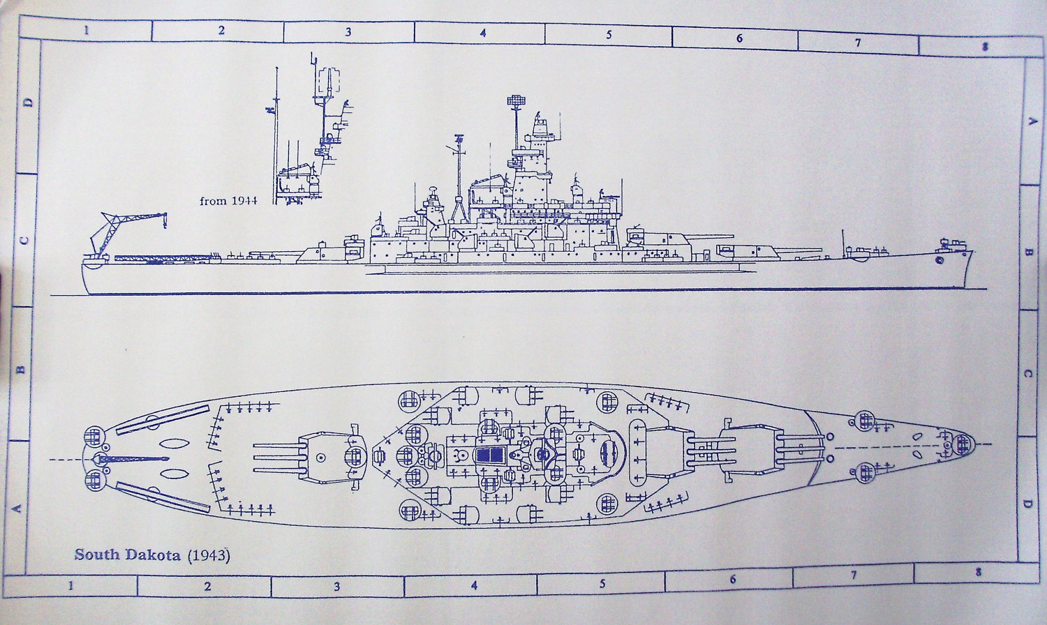 Uss South Dakota (Bb-57) Wallpapers