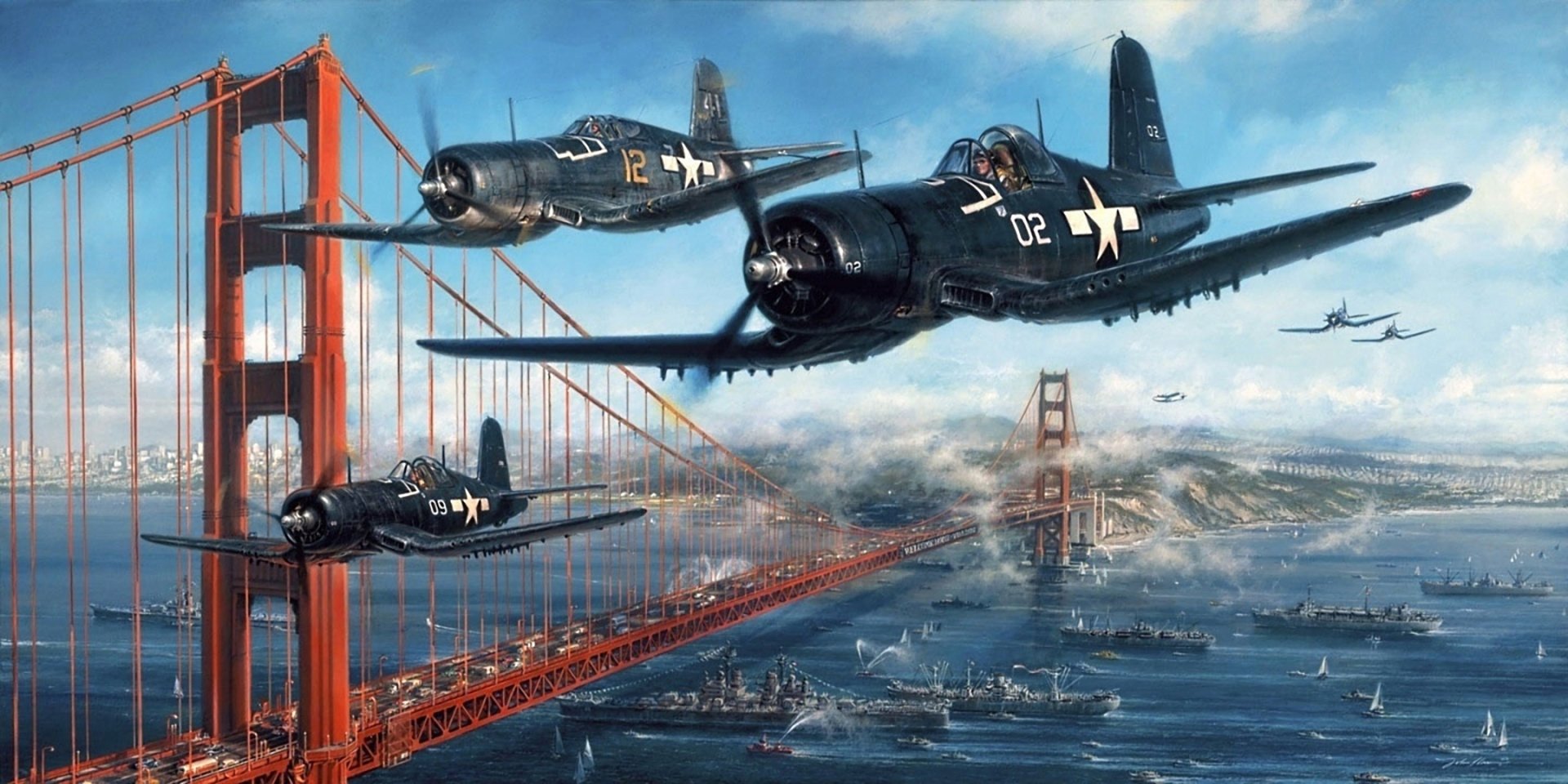 Vought F4U Corsair Wallpapers