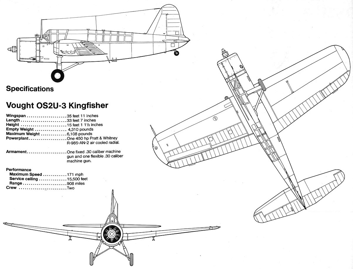 Vought Os2U Kingfisher Wallpapers