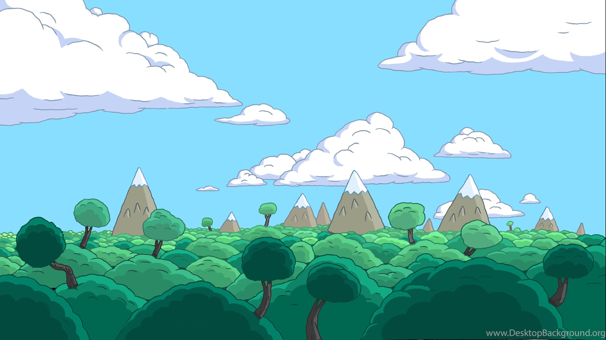 Adventure Time Dual Monitor Wallpapers