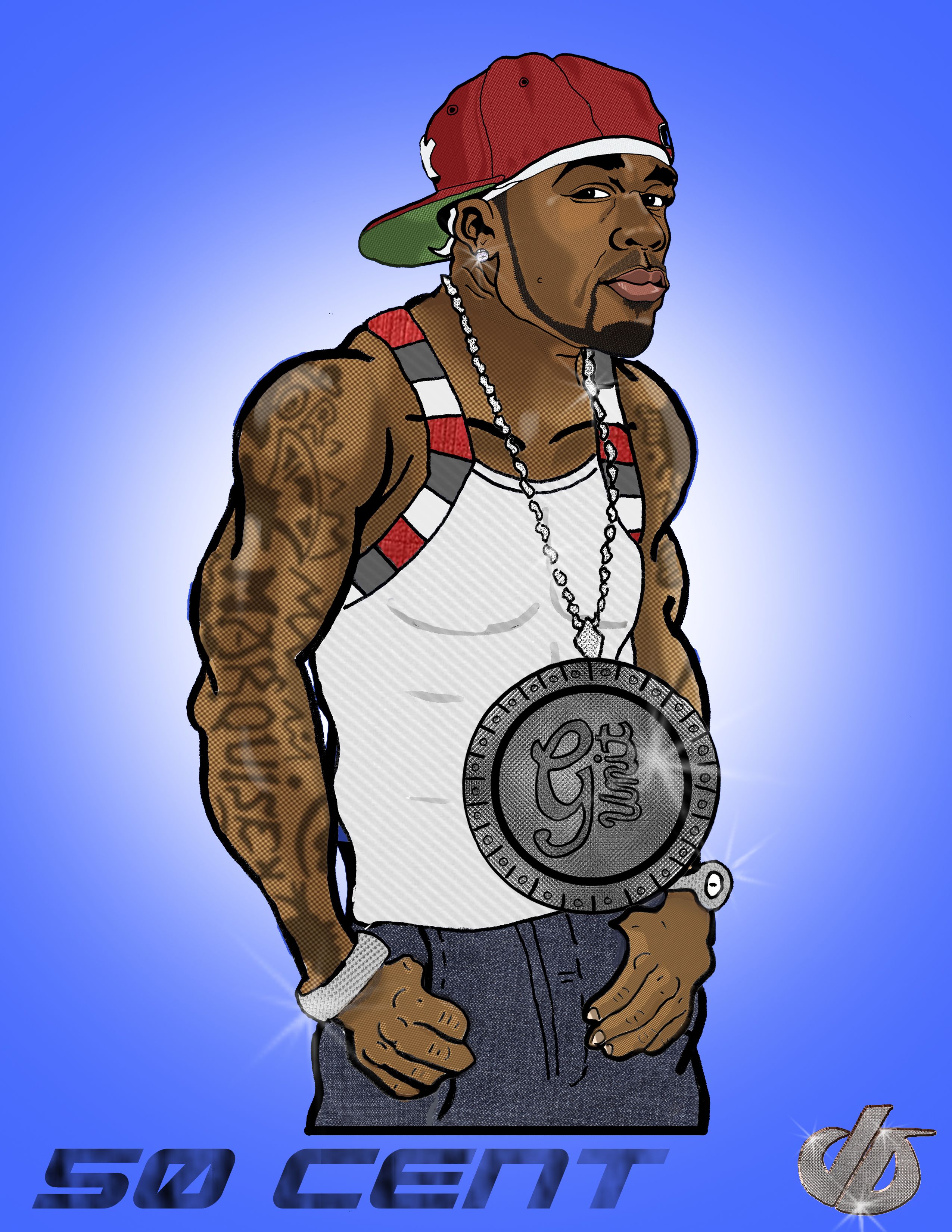 Cartoon 50 Cent Wallpapers