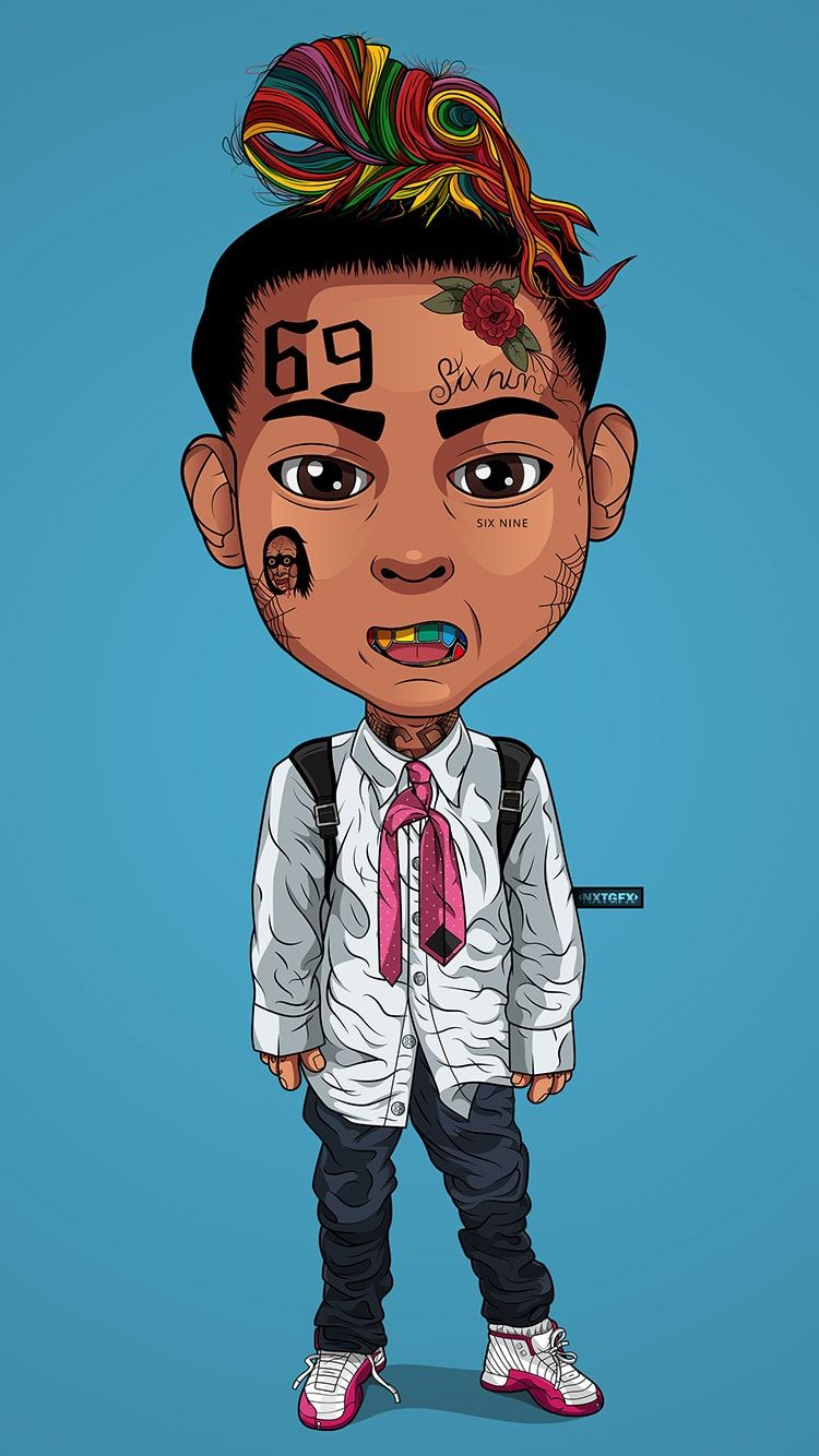 Cartoon 6Ix9Ine Wallpapers