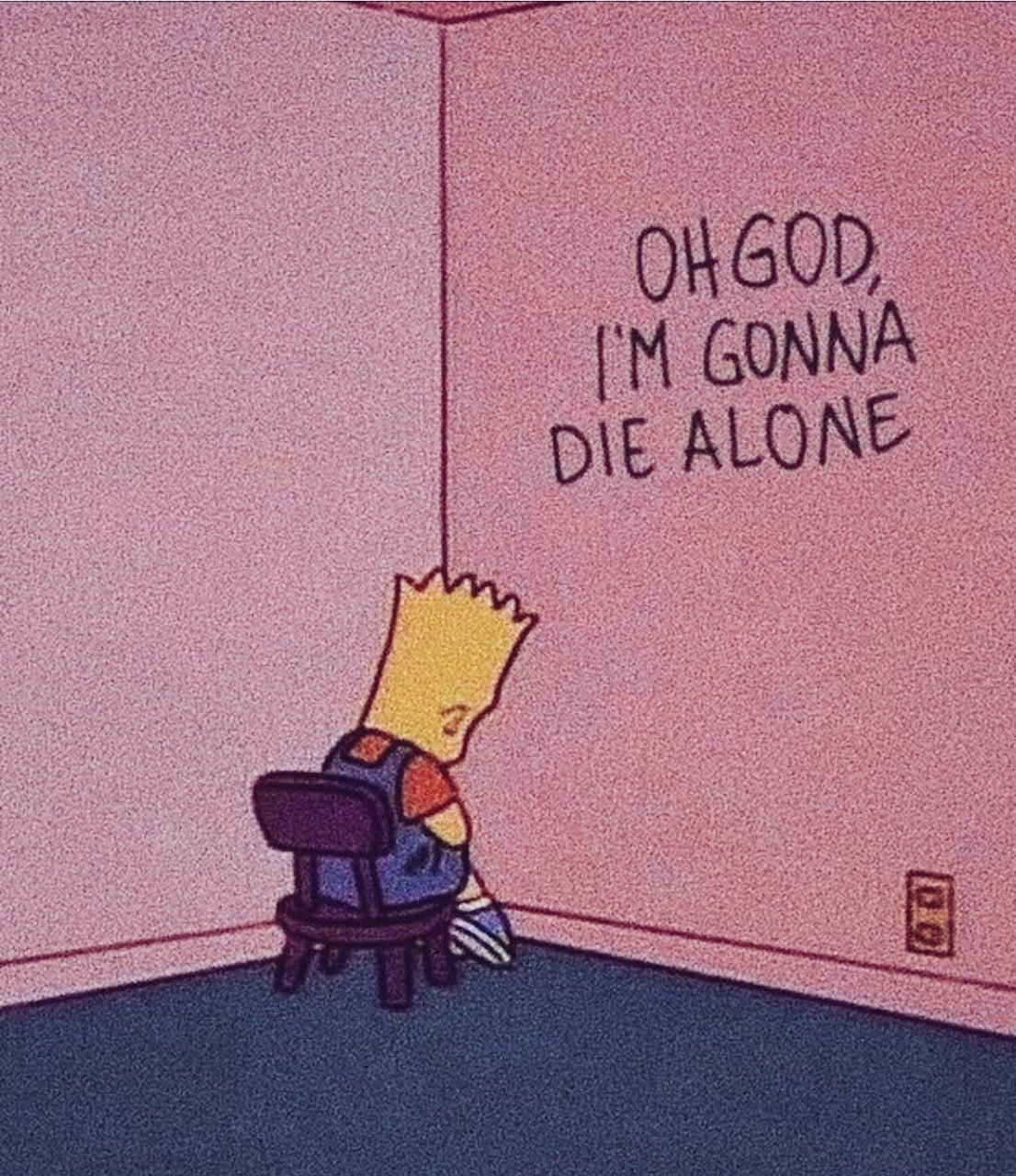 Cartoon Aesthetic Sad Wallpapers