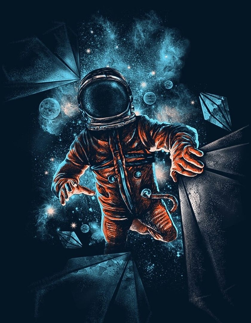 Cartoon Astronaut Wallpapers