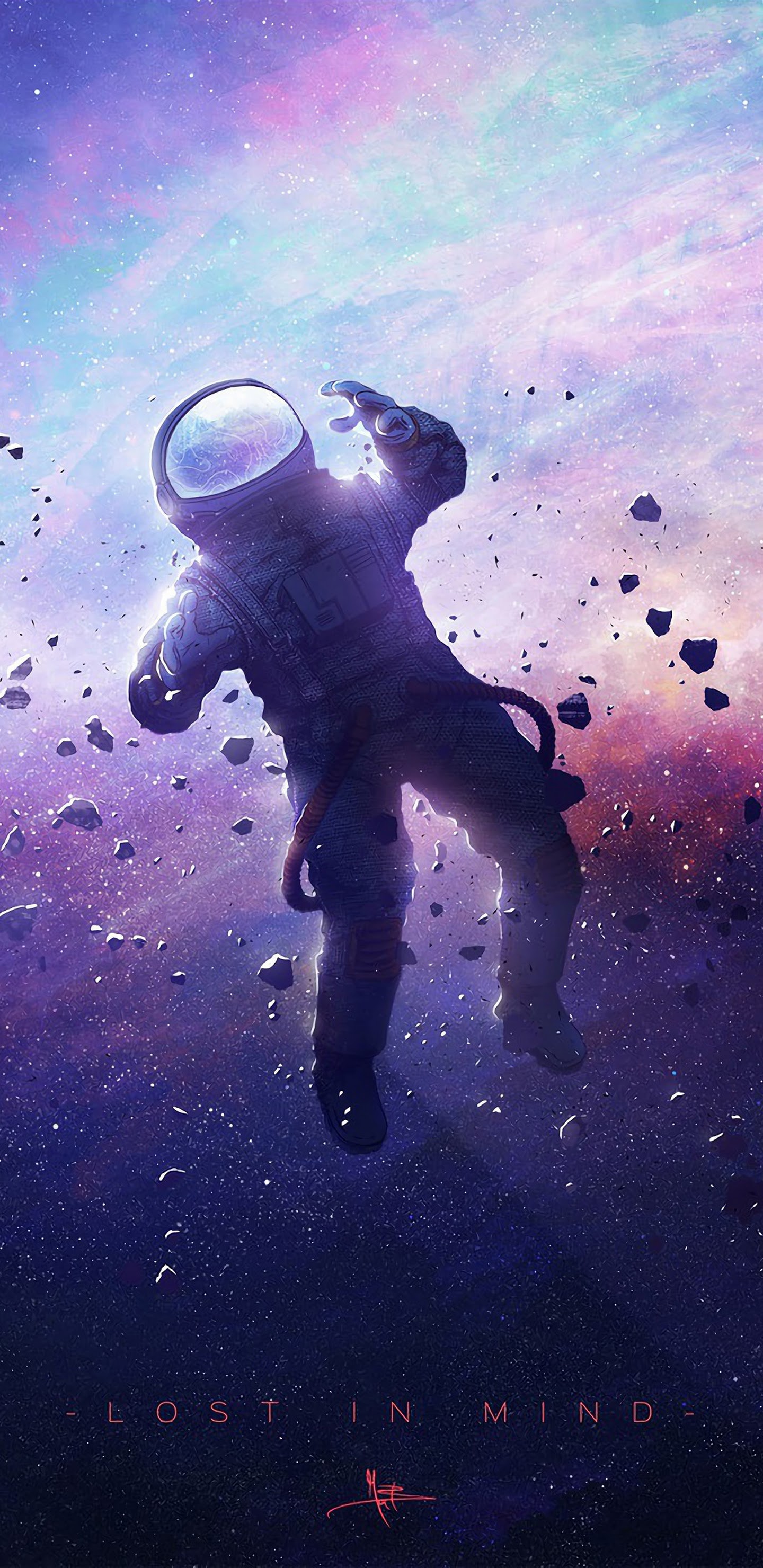 Cartoon Astronaut Space Wallpapers