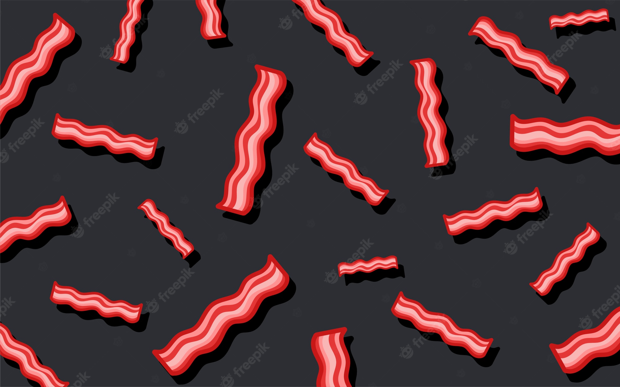 Cartoon Bacon Wallpapers