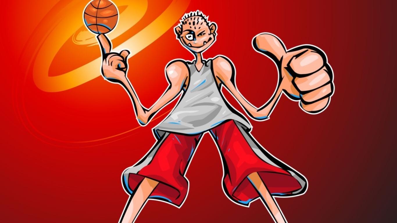 Cartoon Basketball Players Wallpapers