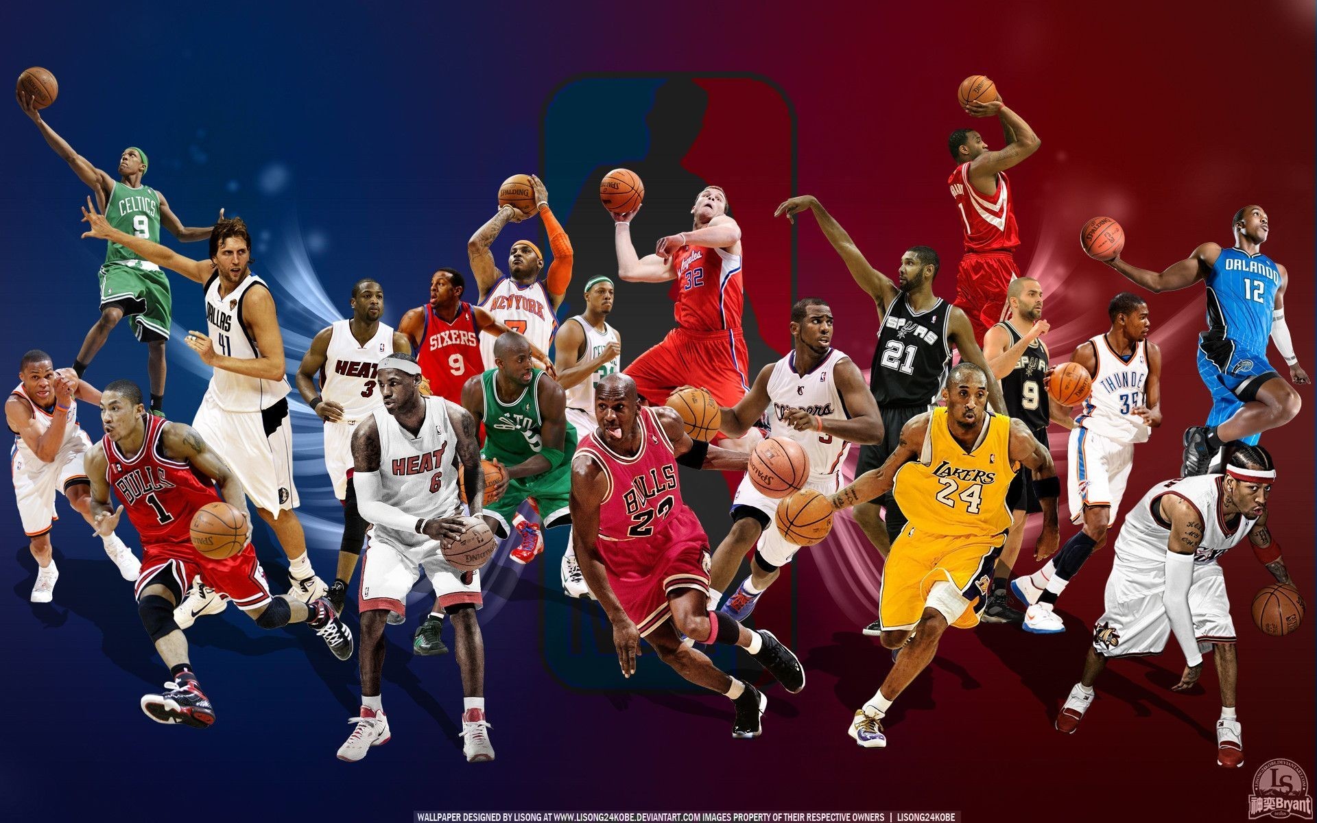 Cartoon Basketball Players Wallpapers