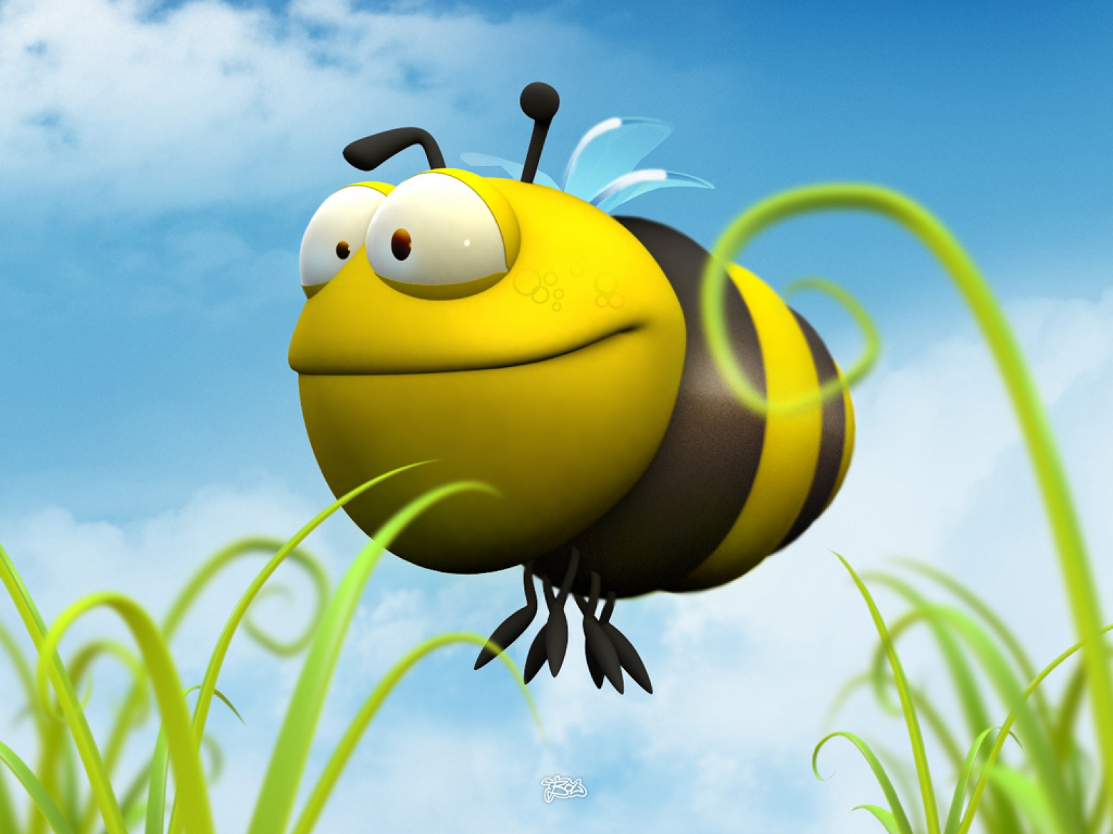 Cartoon Bee Wallpapers