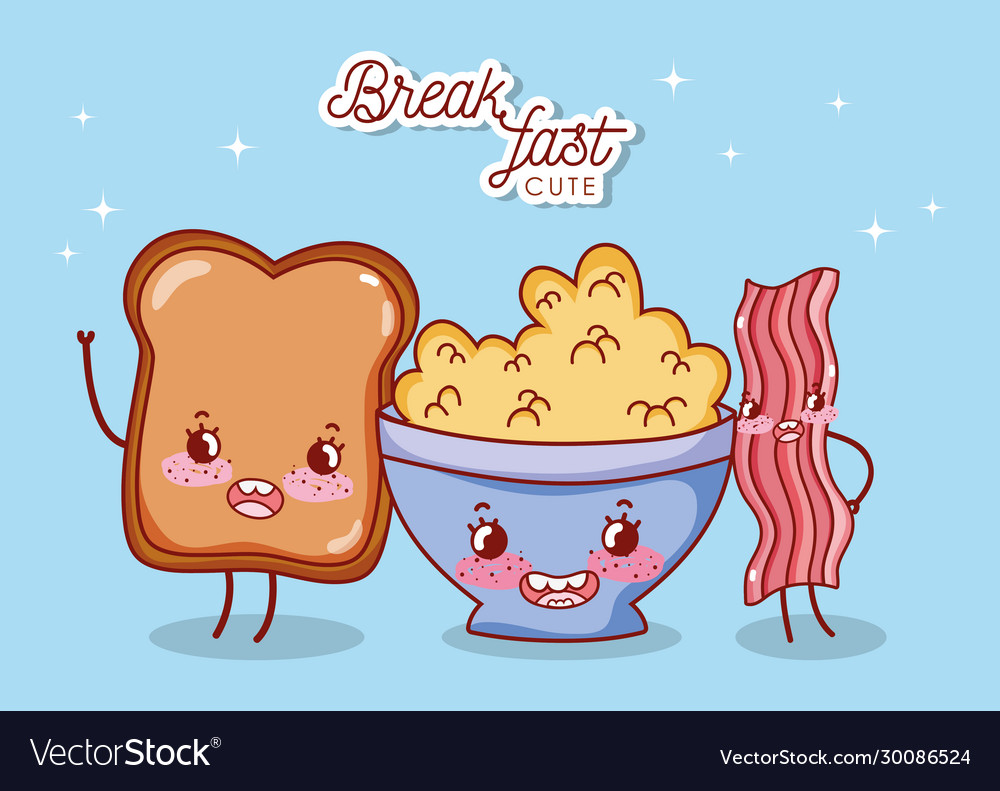 Cartoon Breakfast Wallpapers