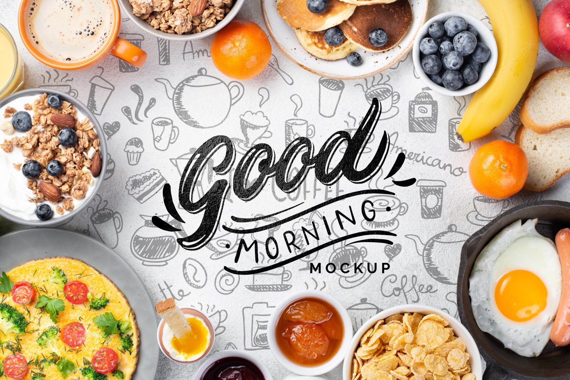 Cartoon Breakfast Wallpapers