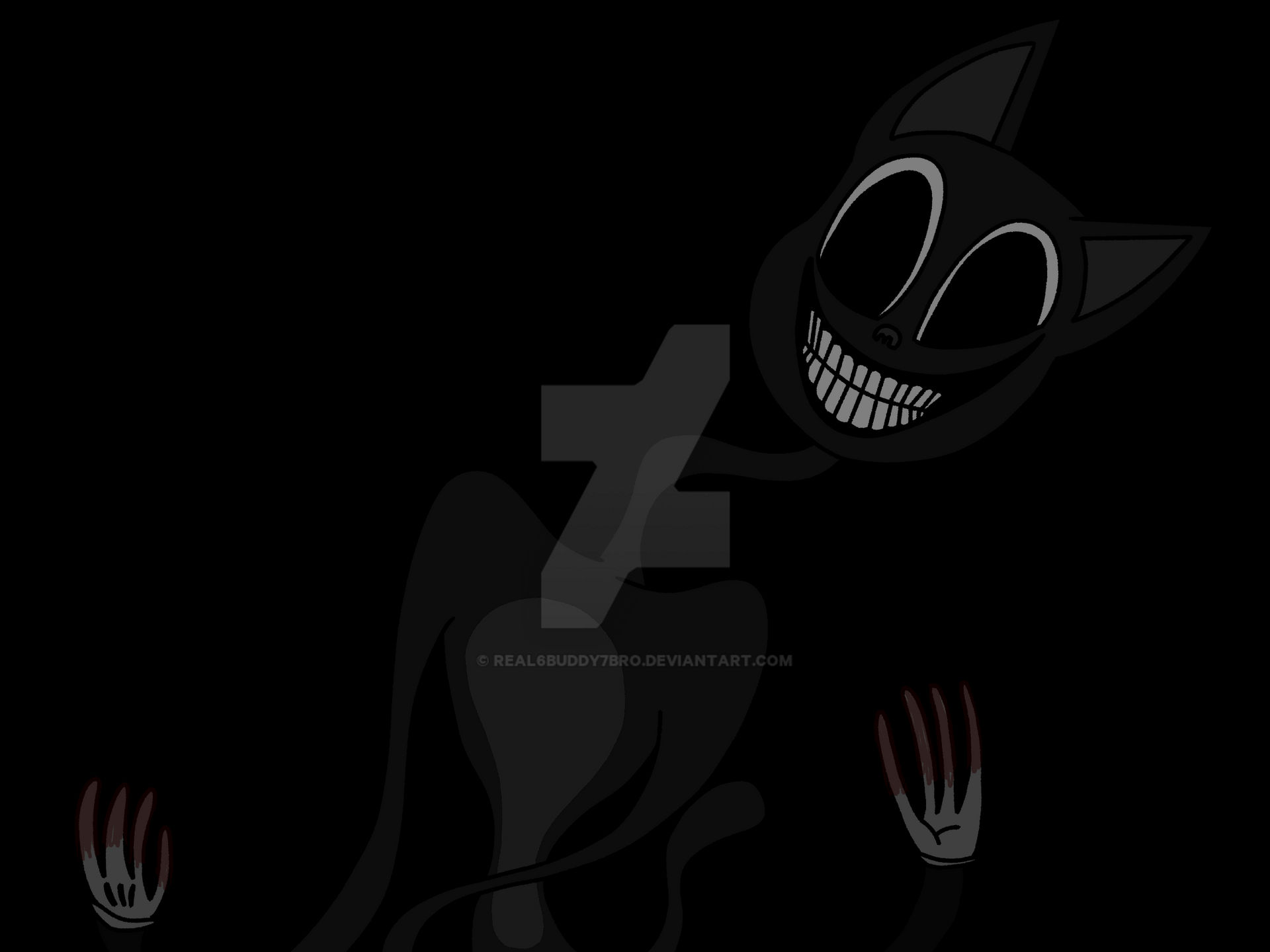 Cartoon Cat Scary Wallpapers