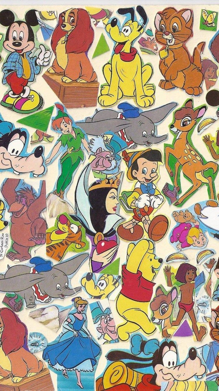 Cartoon Characters Iphone Wallpapers