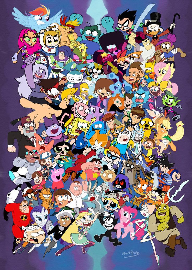 Cartoon Characters Iphone Wallpapers