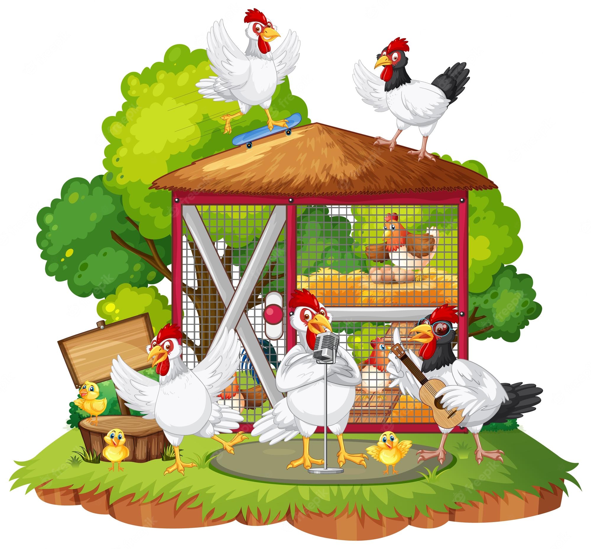 Cartoon Chicken Wallpapers