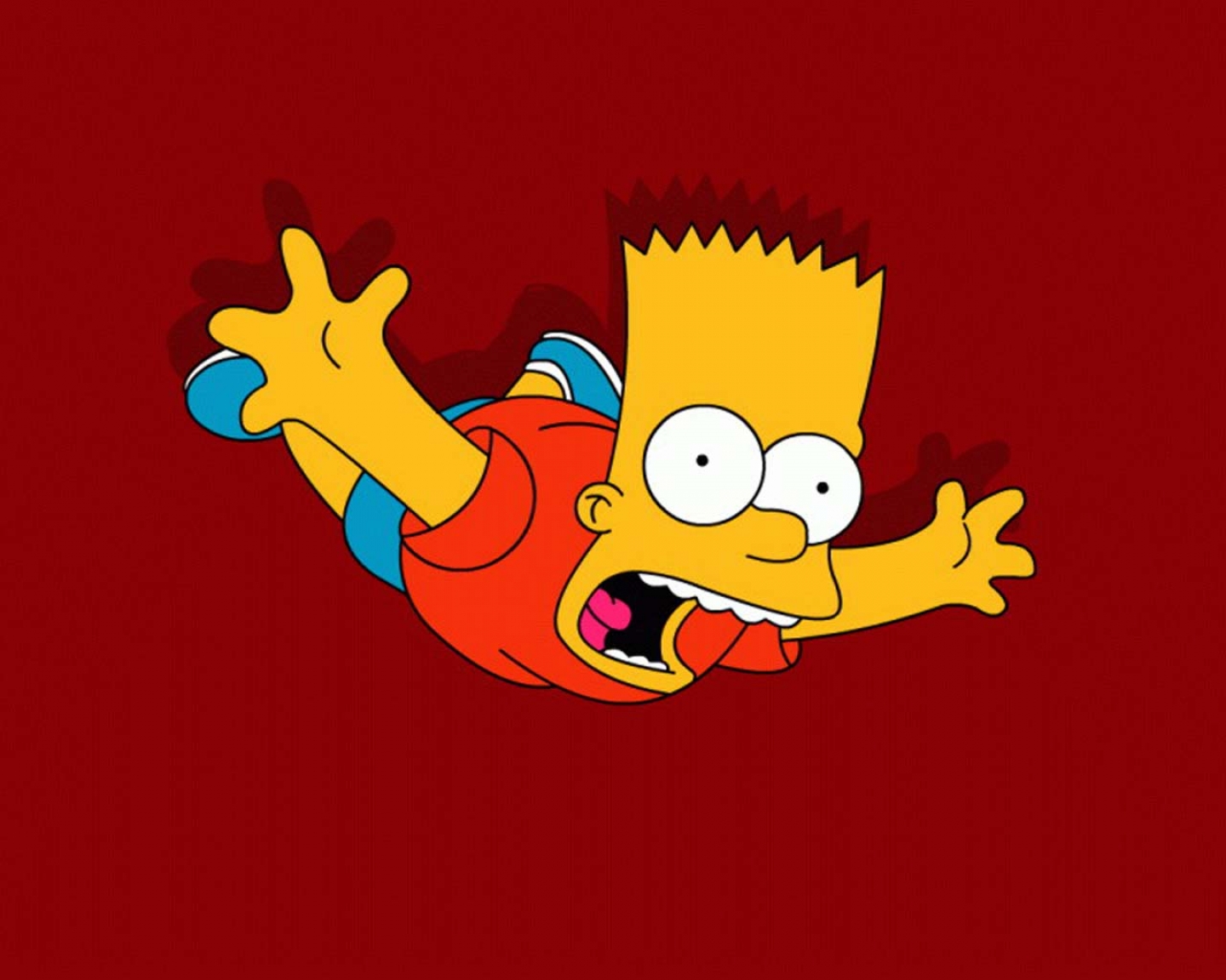 Cartoon Cool Bart Simpson Desktop Wallpapers