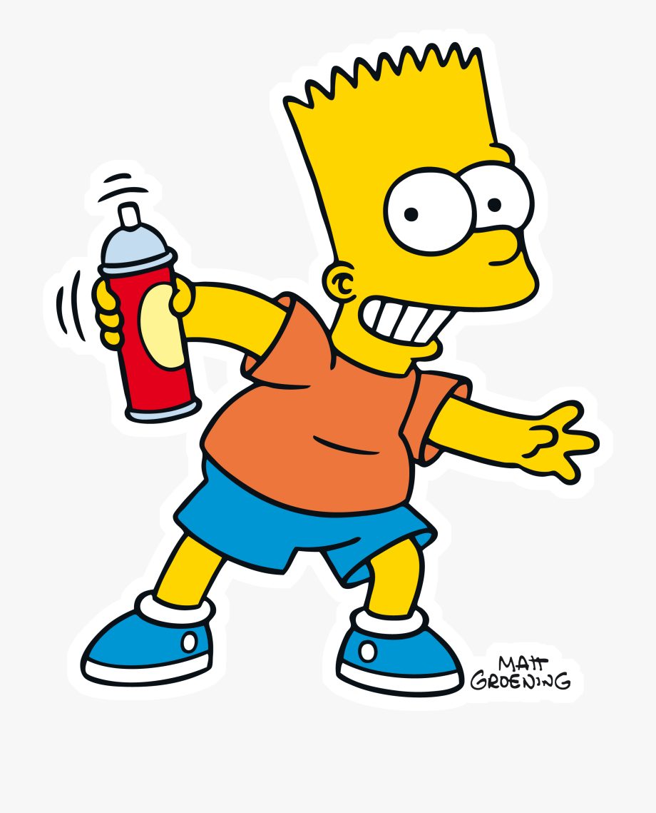 Cartoon Cool Bart Simpson Desktop Wallpapers