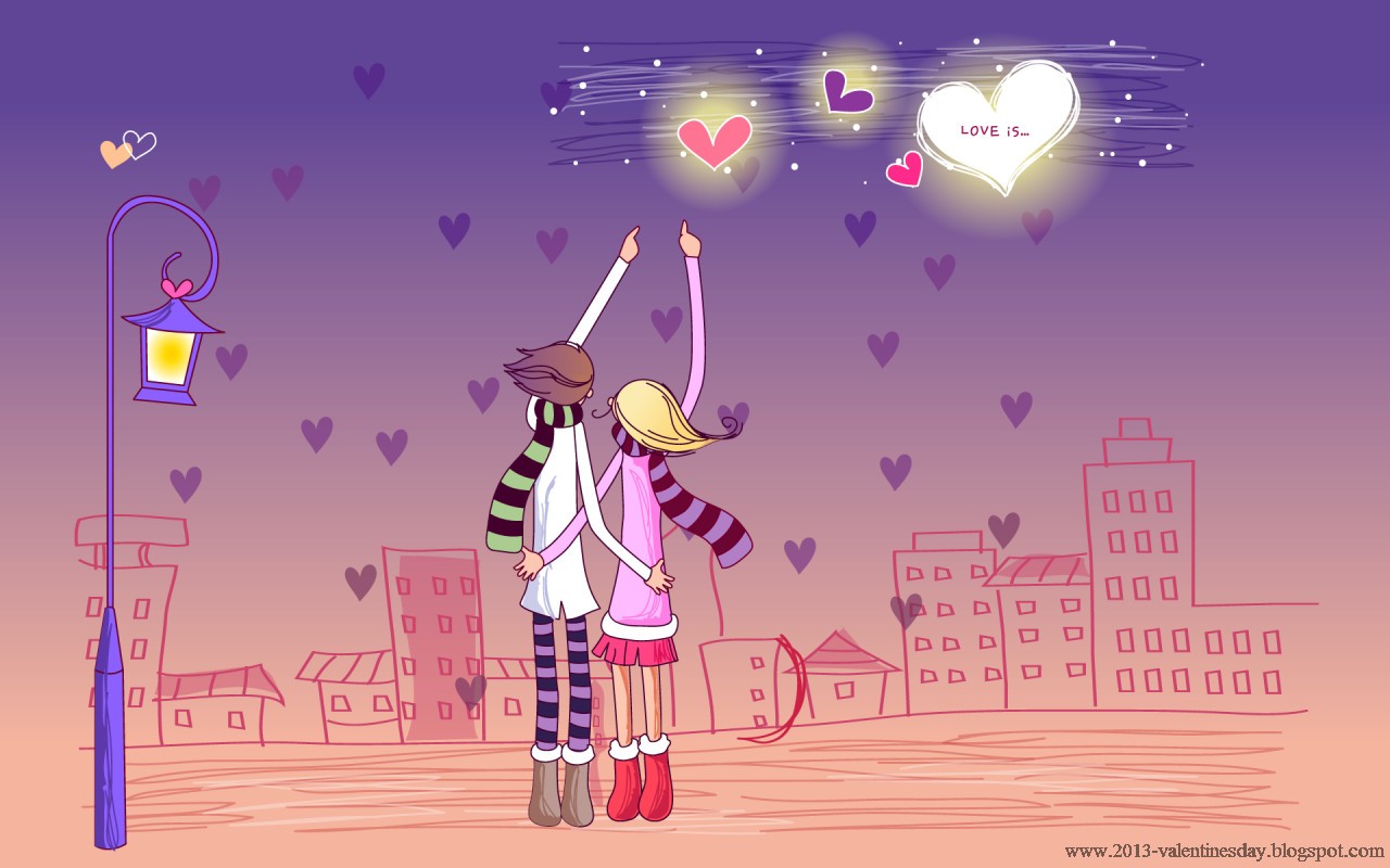 Cartoon Couple Wallpapers