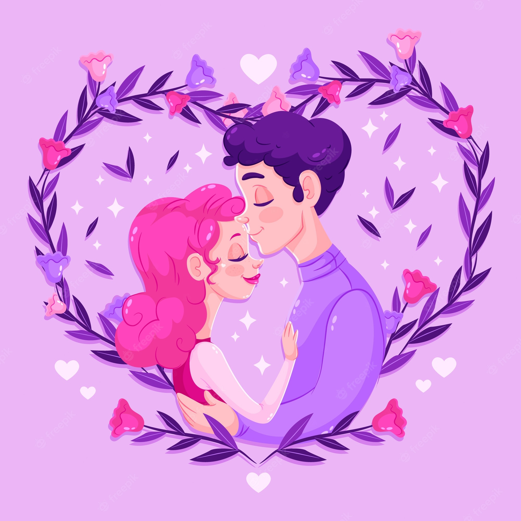 Cartoon Couple Wallpapers